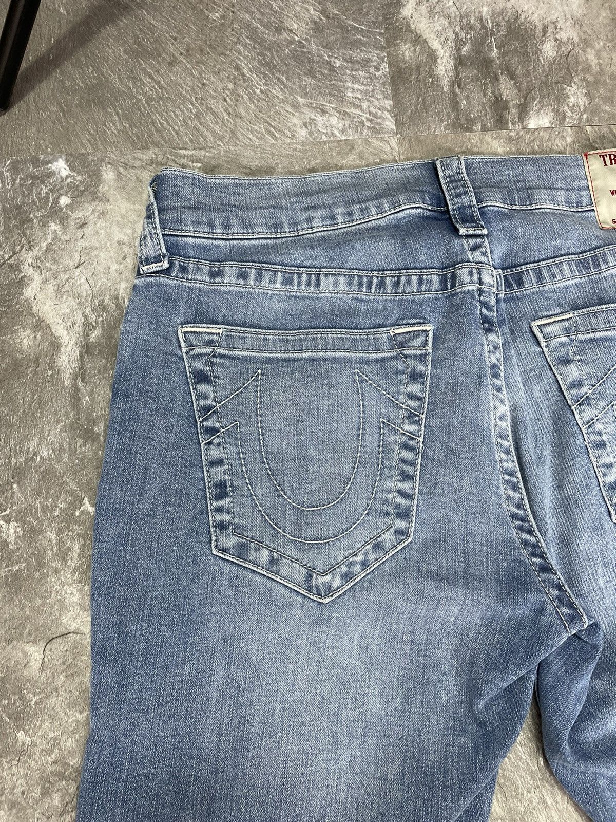 True Religion Vintage True Religion Jack Baggy Denim Jeans 90s Y2K Size US 32 / EU 48 - 3 Thumbnail
