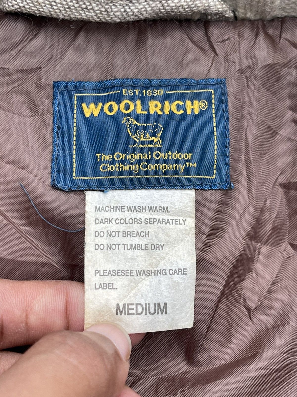 Woolrich Woolen Mills Vintage Woolrich Button Jacket With Hoodie Size M / US 6-8 / IT 42-44 - 8 Thumbnail