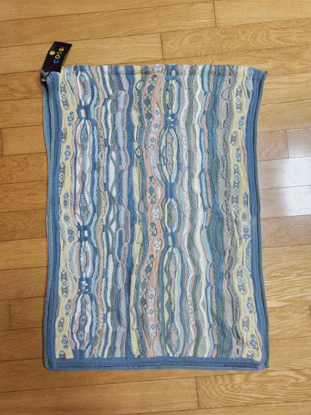 image of Coogi Cable-Knit Scarf, Men's