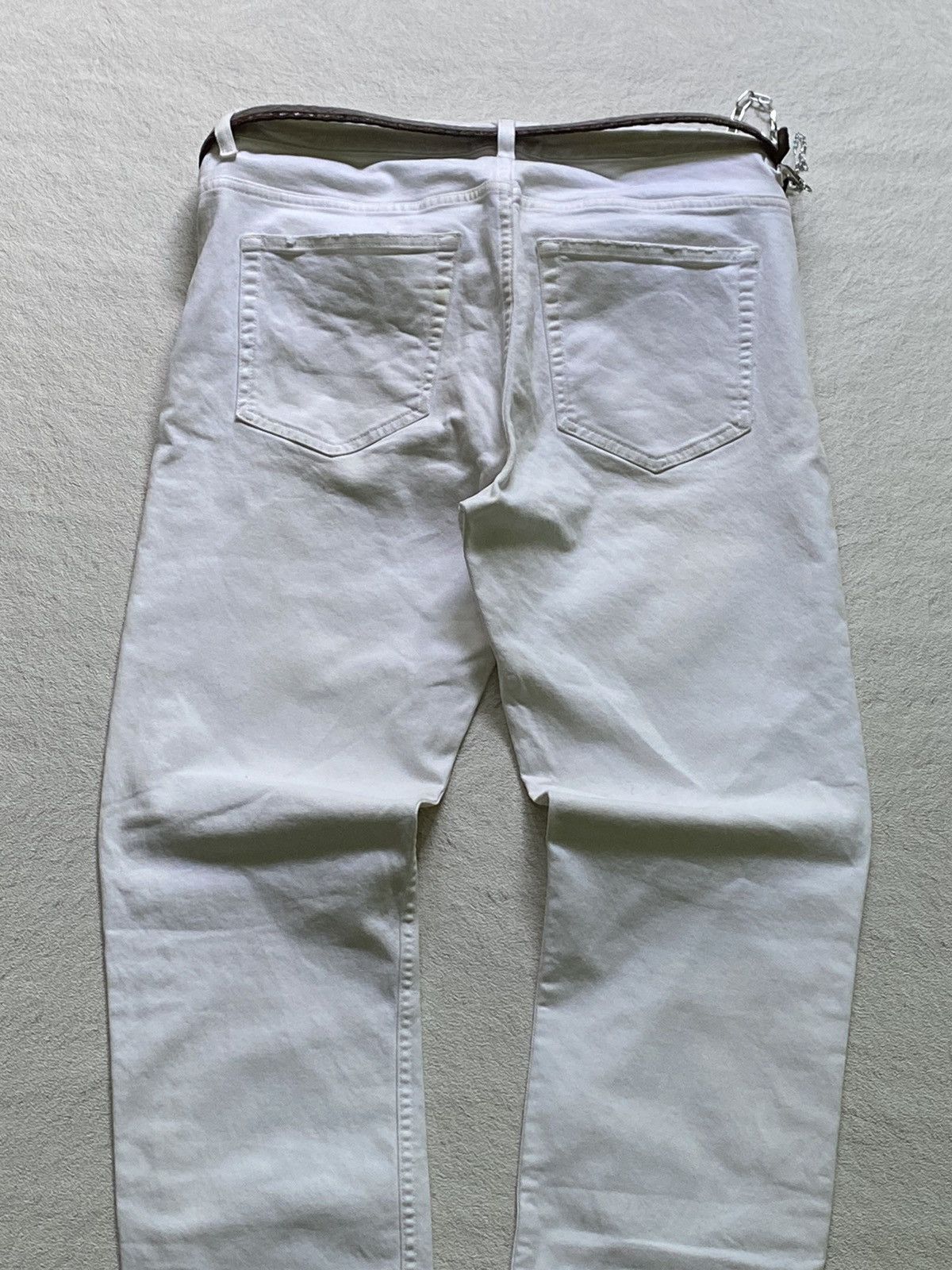 Acne Studios SICK💰 Acne Studios Town White Vintage Jeans Denim Size US 31 - 7 Thumbnail