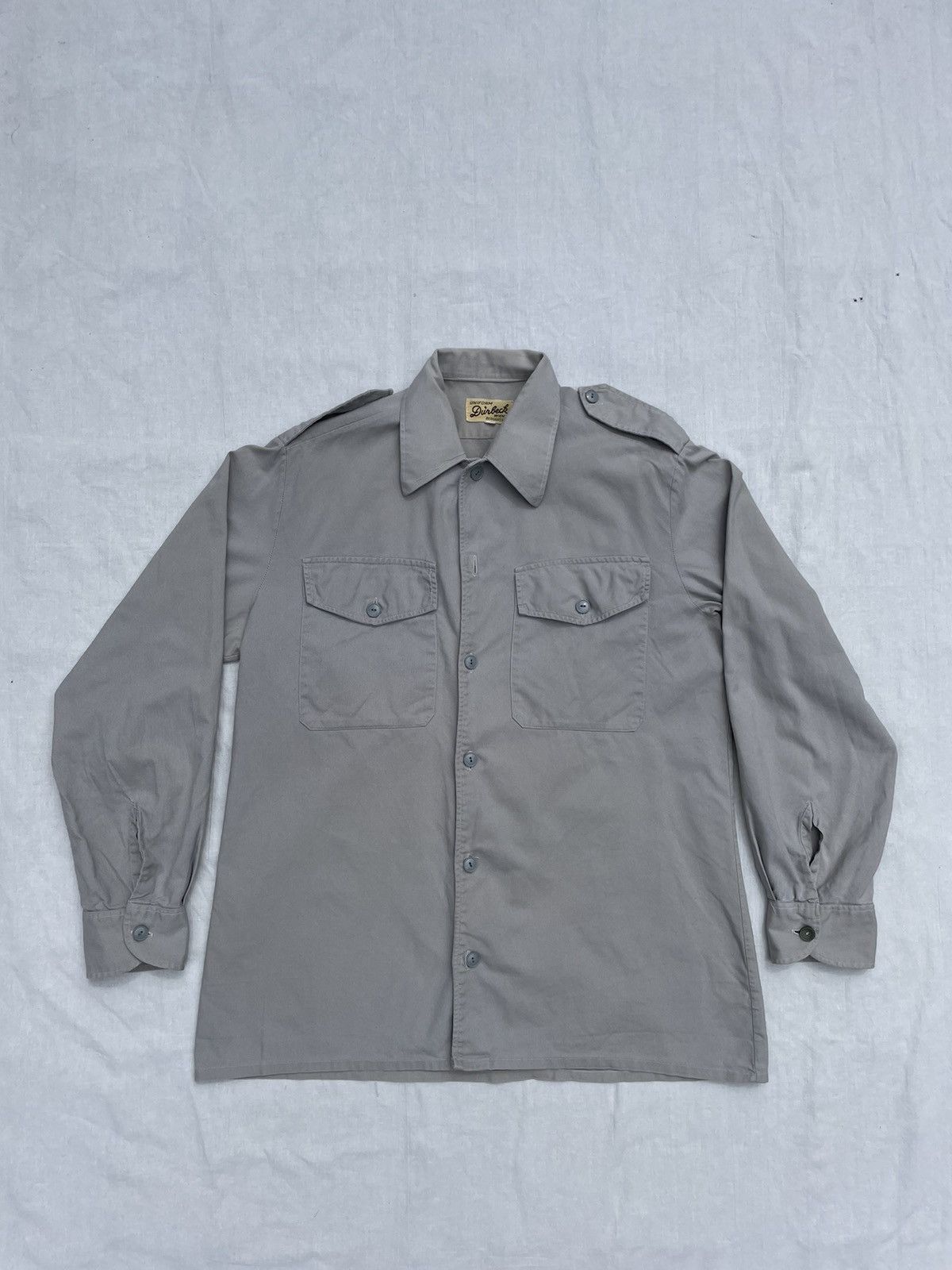 Vintage Vintage Durbeck Uniform Shirt Size US M / EU 48-50 / 2 - 1 Thumbnail