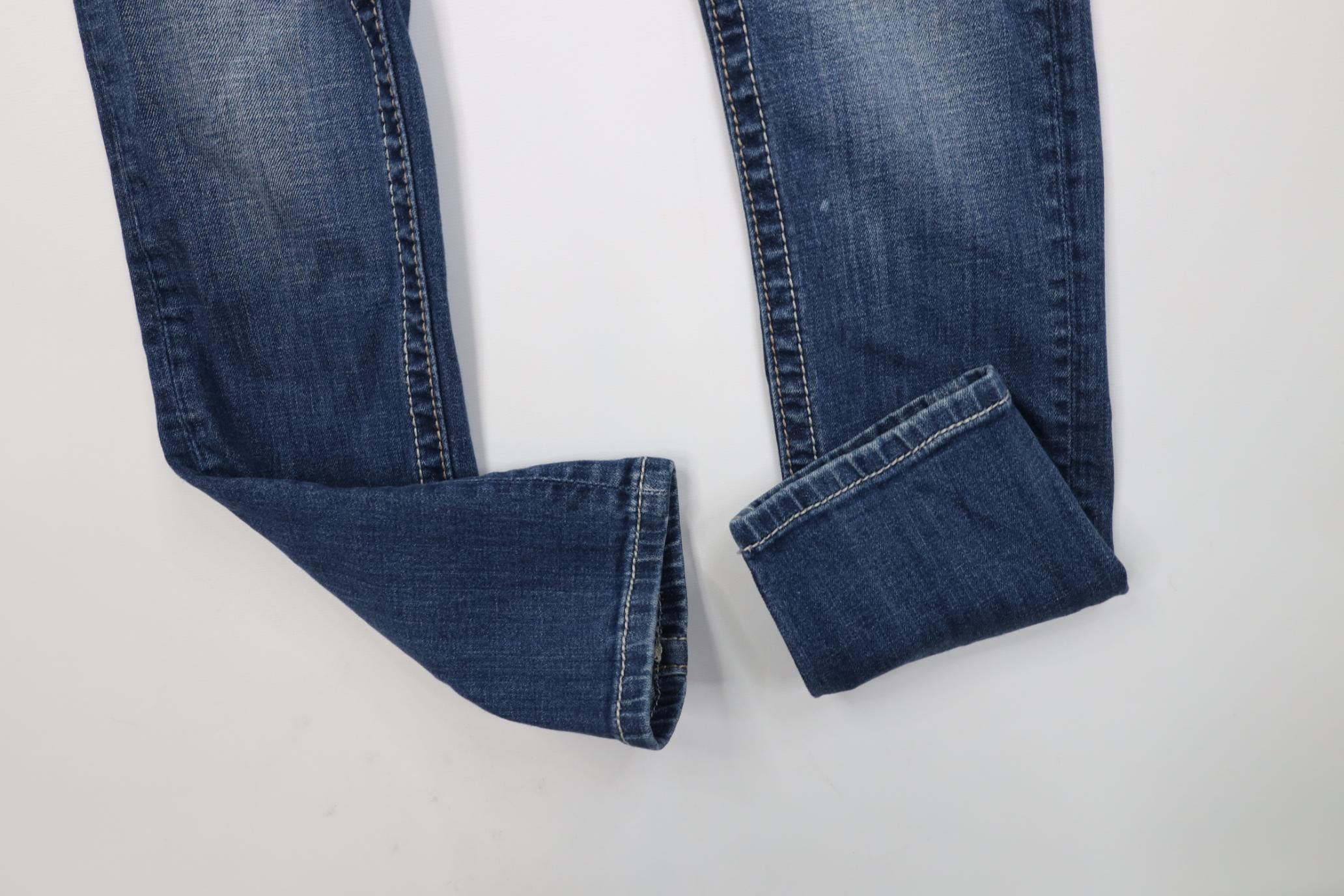 Miss Me Miss Me Thick Stitch Stretch Skinny Leg Denim Jeans Blue Size 26" / US 2 / IT 38 - 5 Thumbnail
