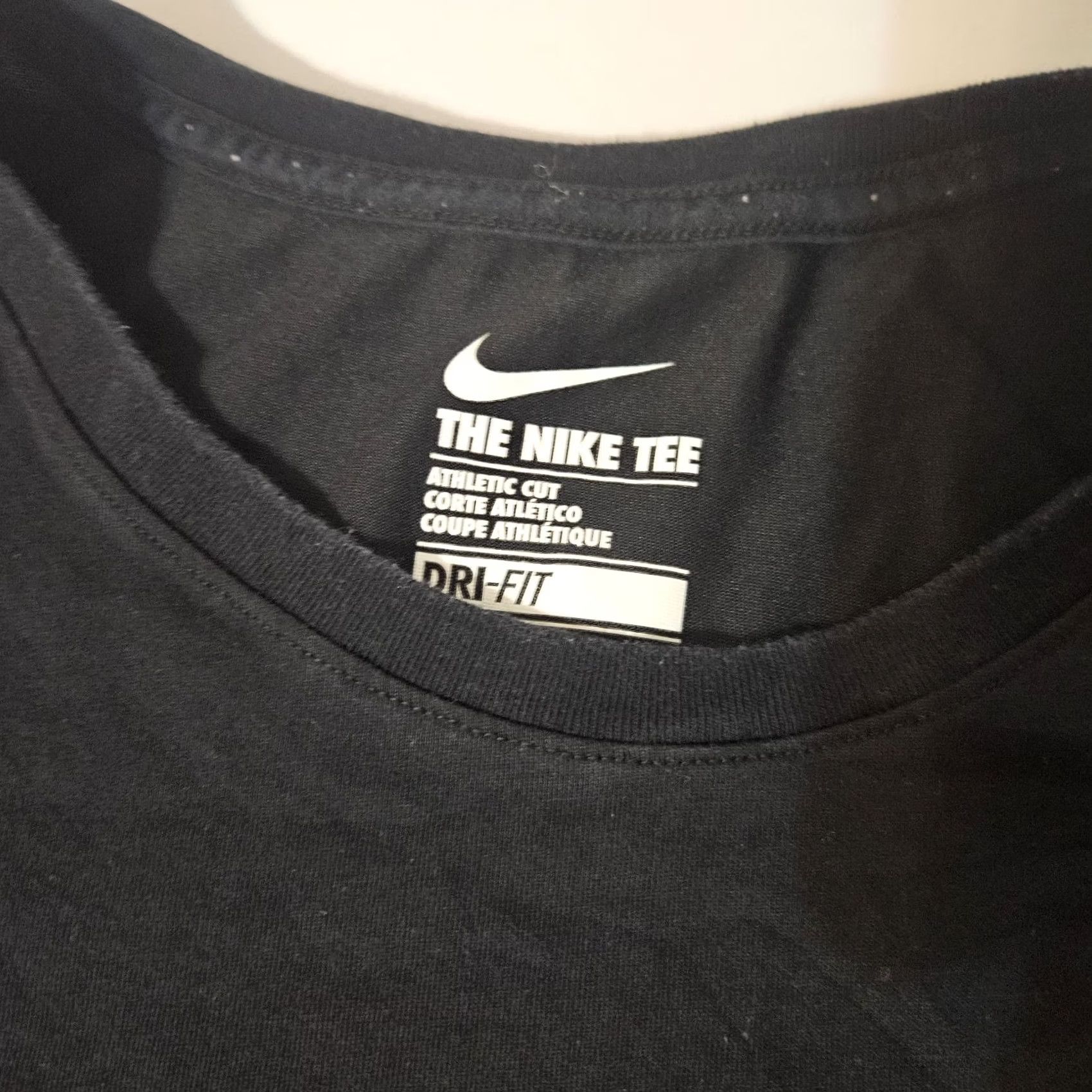 Nike Nike Dri-Fit Solid T-Shirt Big & Tall 3XLT Mens Blue Crew Neck Short Sleeve Logo Athletic Moisture Wicking Breathable Sports Shirt Size US XXL / EU 58 / 5 - 3 Thumbnail