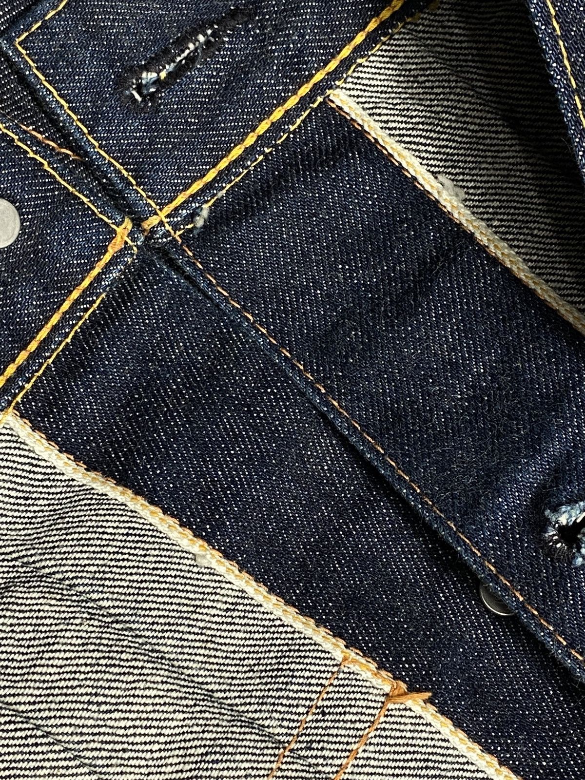 Evisu Evisu Seagulls Denim Jacket Type 2 Lot 1507 Size US M / EU 48-50 / 2 - 9 Thumbnail