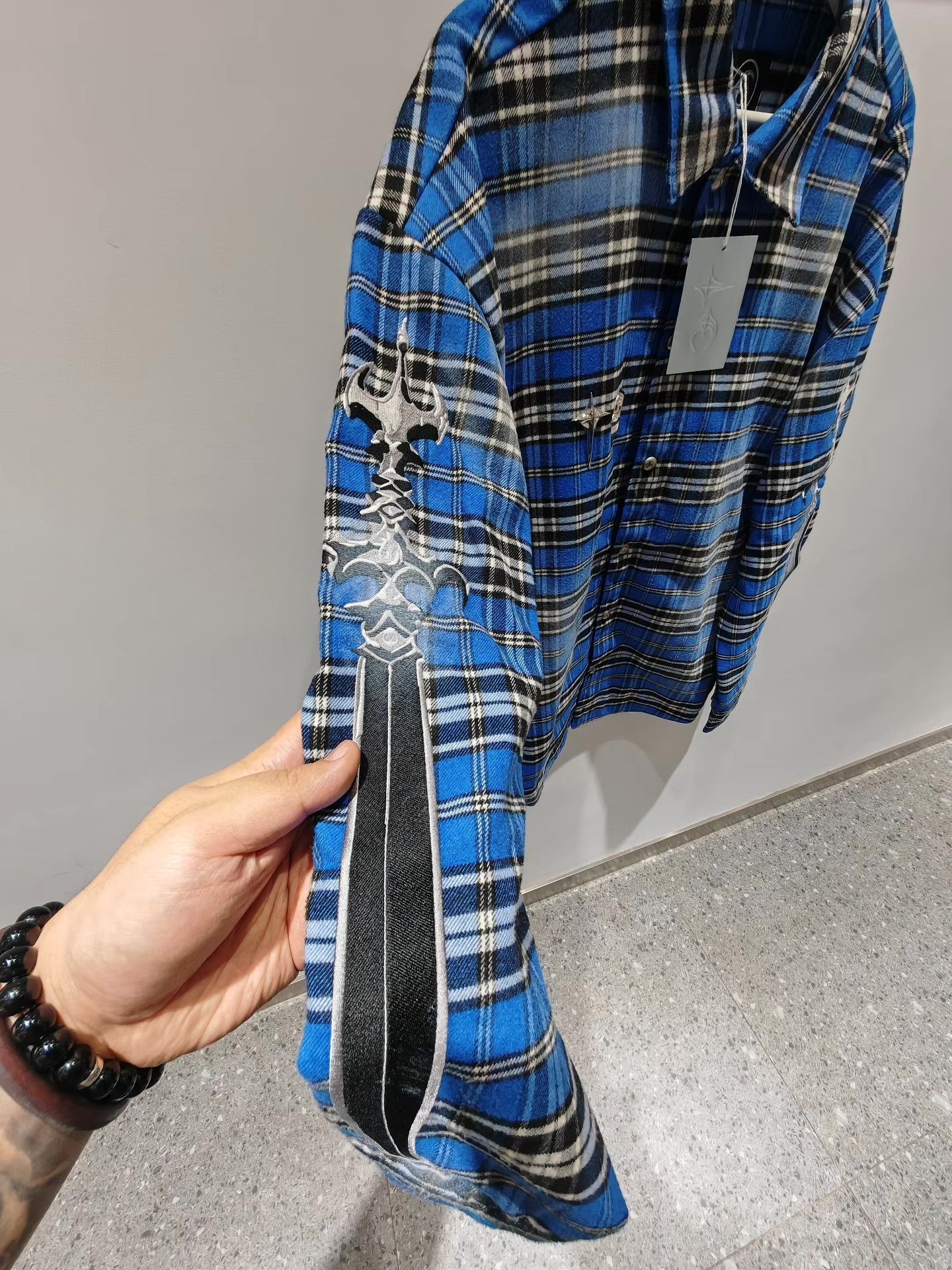 Thug Club THUG CLUB FW24 Plaid Shirt Jacke. Q15 Size US M / EU 48-50 / 2 - 3 Thumbnail