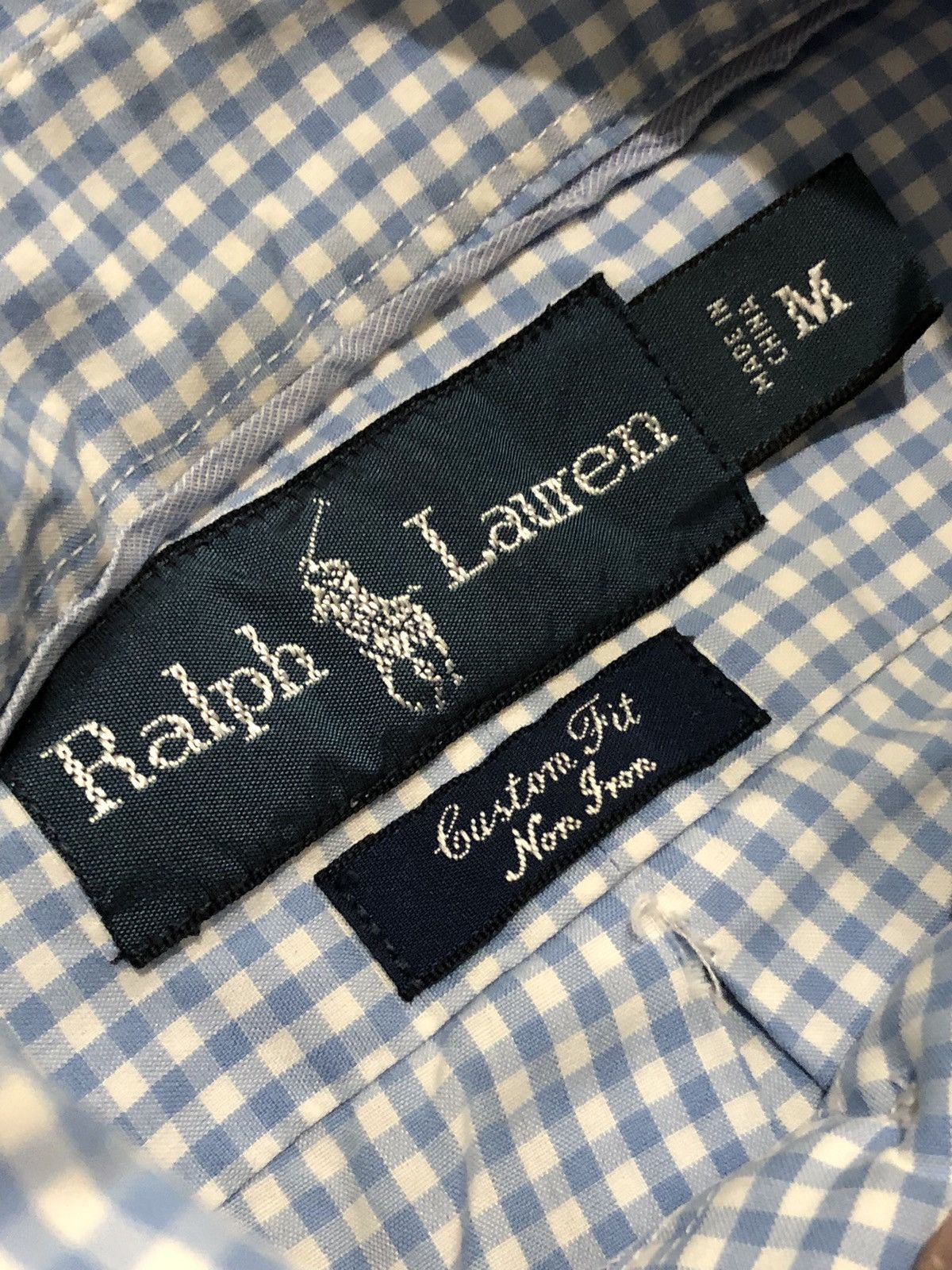 Polo Ralph Lauren × Ralph Lauren × Vintage Y2K Polo Ralph Lauren Gingham Button Down Size US M / EU 48-50 / 2 - 6 Thumbnail