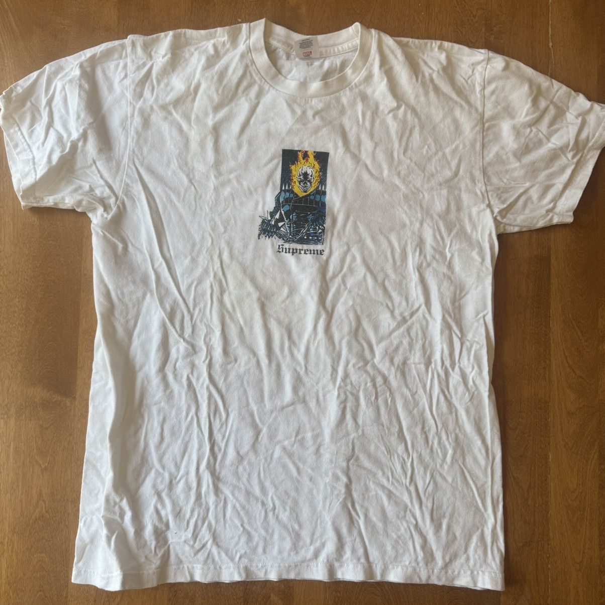 トップス Supreme GhostRider Tee White M Supreme Ghost Rider Tee White Men's - SS19 - US