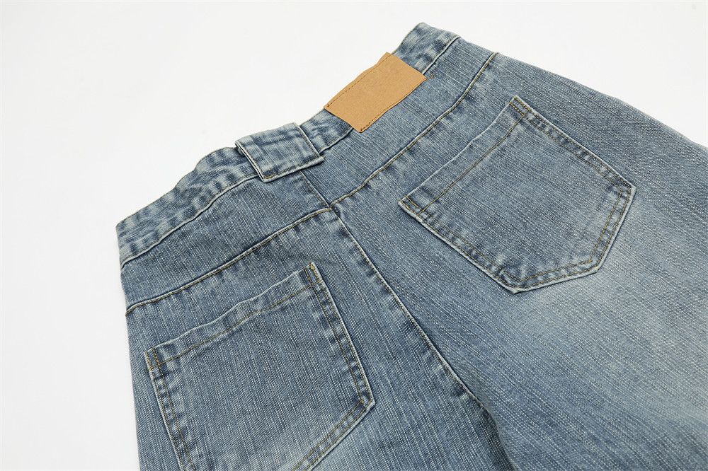 Japanese Brand American retro high street trend washed scimitar jeans Size US 32 / EU 48 - 6 Thumbnail