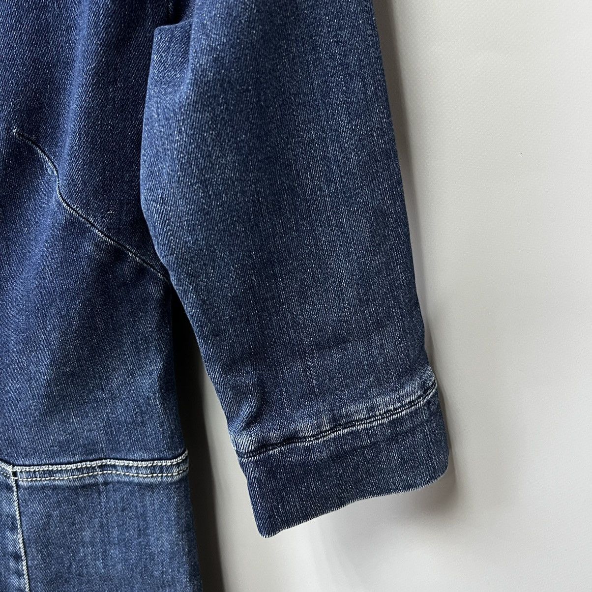 Louis Vuitton × Vintage Louis Vuitton Denim Mini Dress Stretch Luxury Size XS / US 0-2 / IT 36-38 - 5 Thumbnail