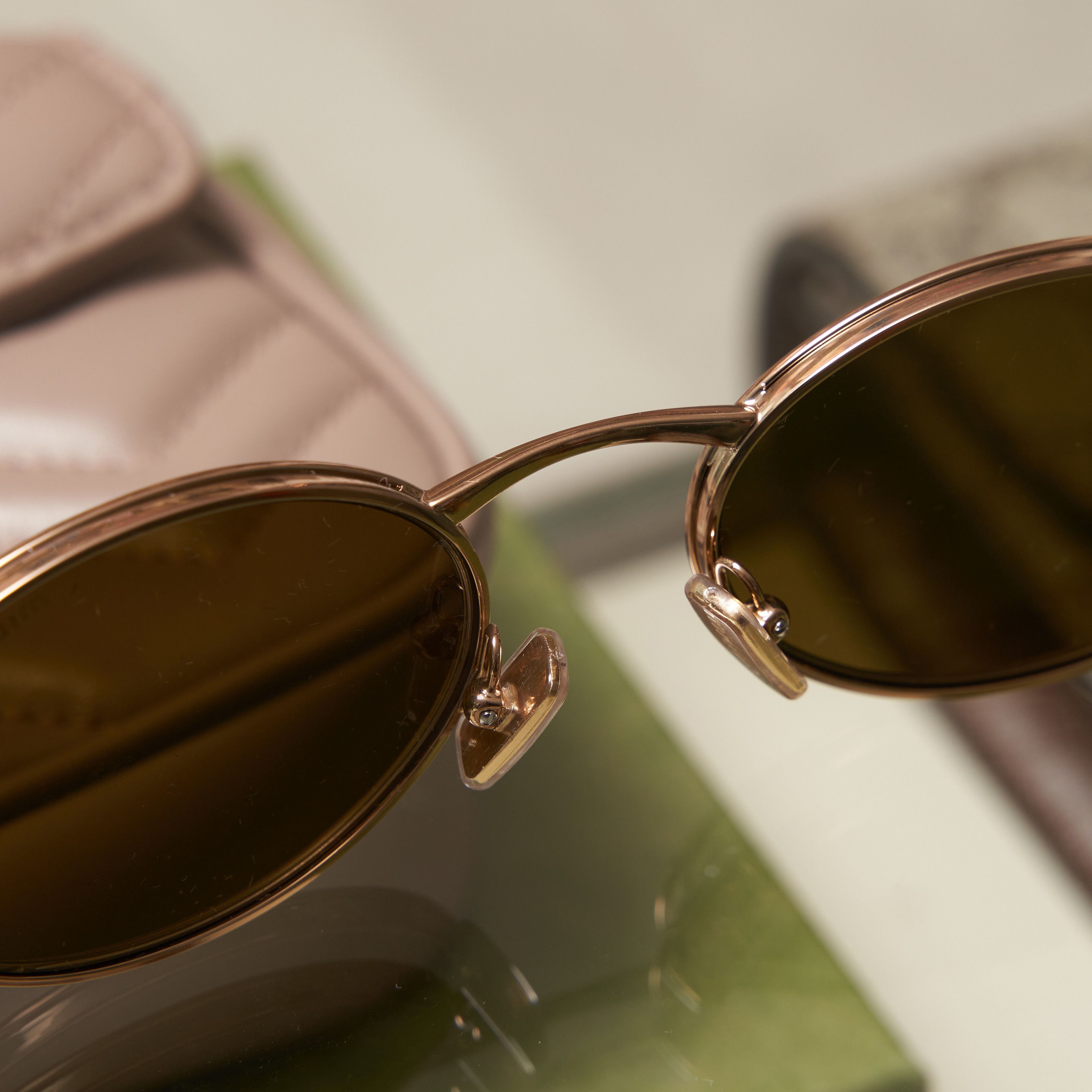 Miu Miu MIU MIU MU 52YS 7OE01T SUNGLASSES BRASS GOLD Size ONE SIZE - 7 Thumbnail