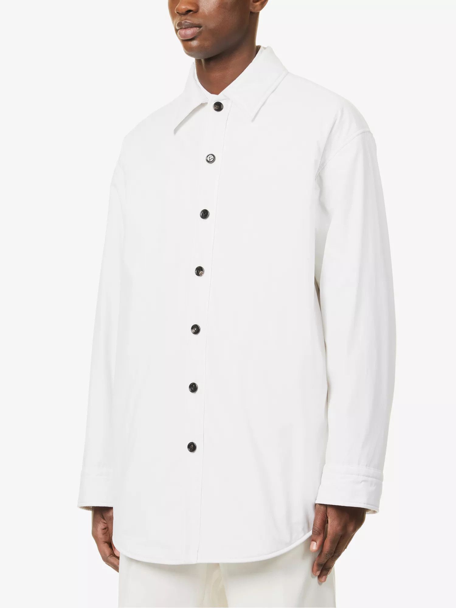 Bottega Veneta o1y0526 Denim Jacket in White Size US S / EU 44-46 / 1 - 2 Thumbnail