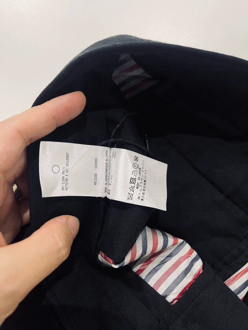 Thom Browne Thom Browne size 1 Nine-Pit Wool Pants Size US 38 / EU 54 - 5 Thumbnail