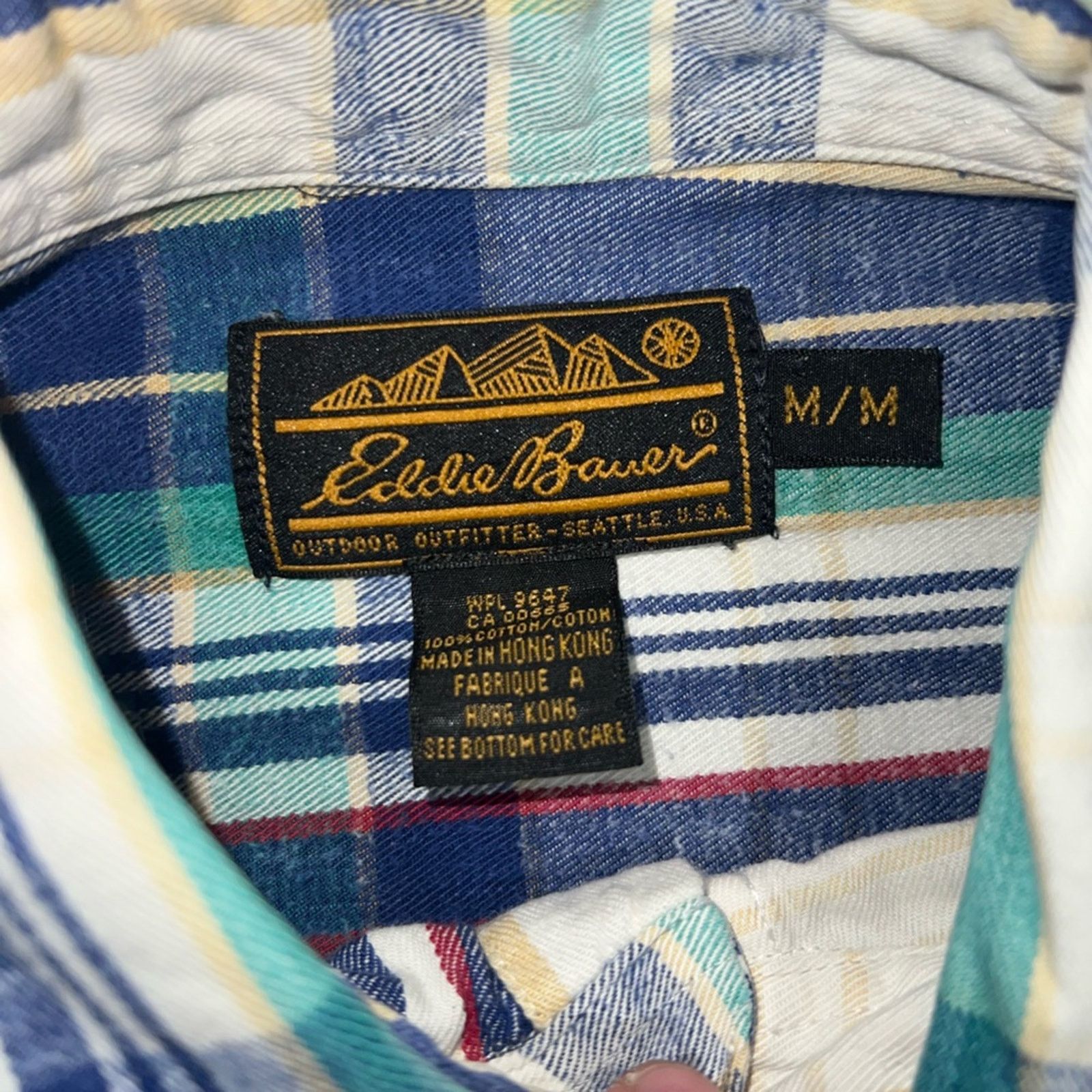 Eddie Bauer Vintage Eddie Bauer Plaid Flannel Button-Up Size US M / EU 48-50 / 2 - 3 Thumbnail