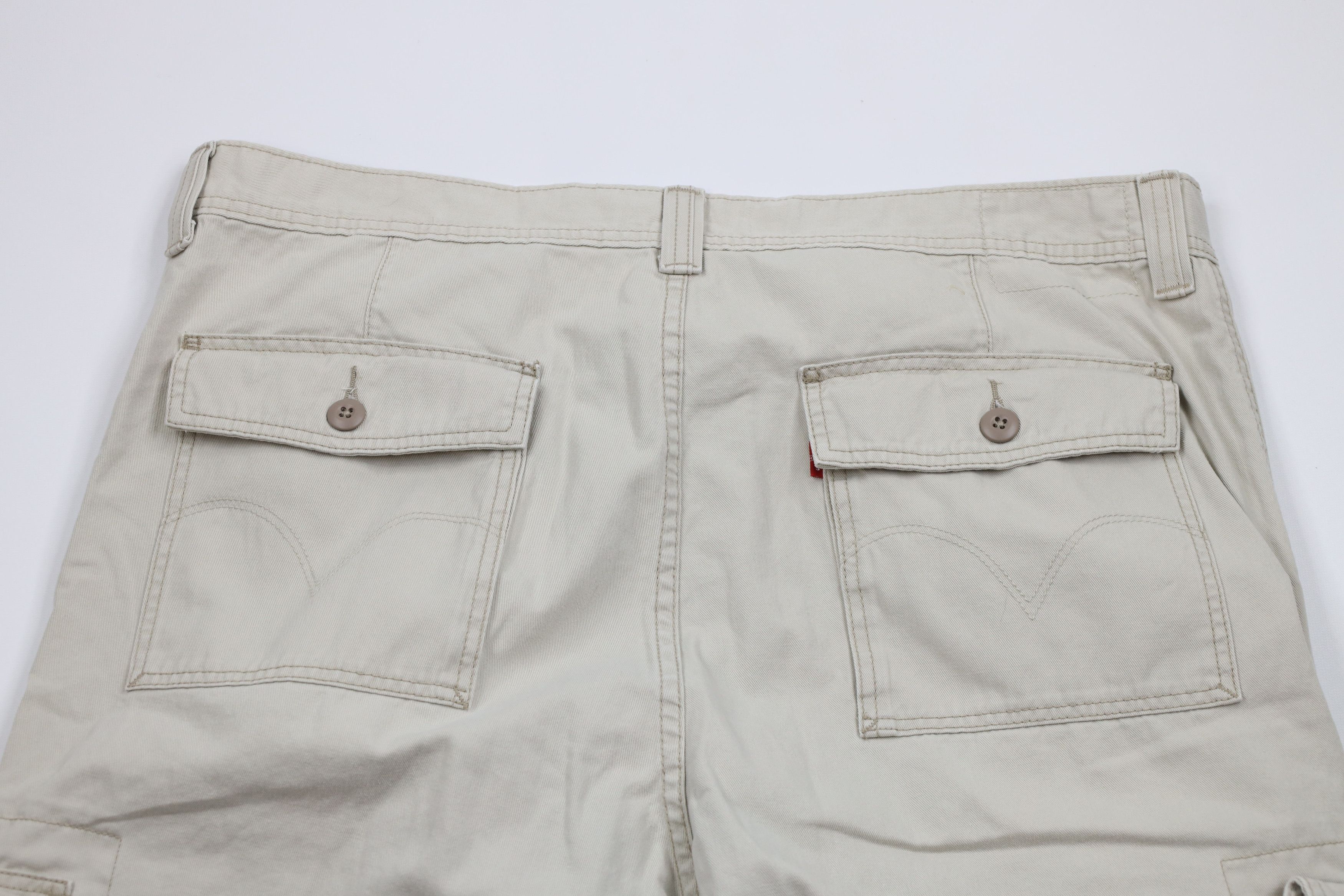 Levi's × Vintage Vintage Y2K 2005 Levis Loose Straight Wide Leg Cargo Pants Size US 42 / EU 58 - 9 Thumbnail