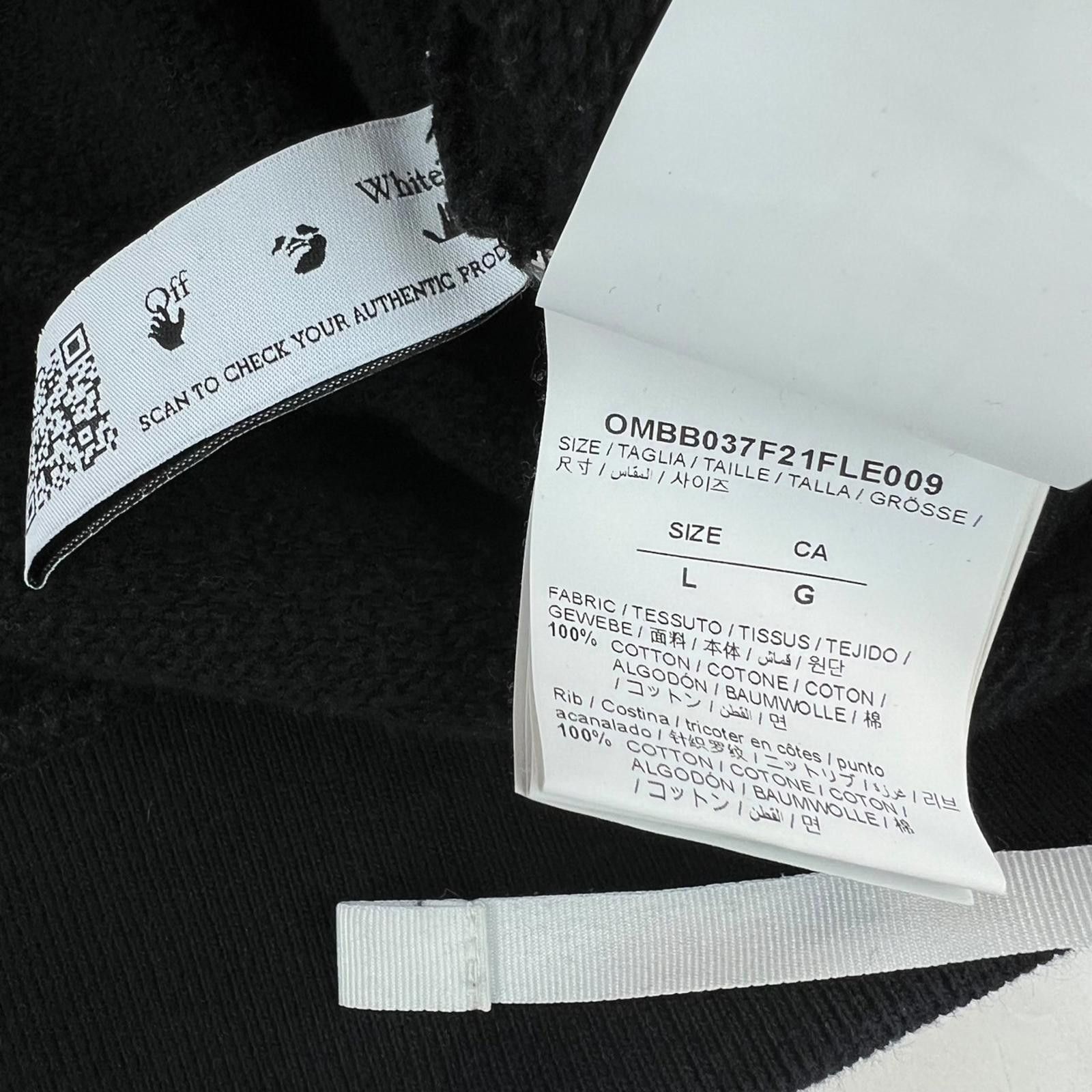 Off-White Off-White Caravaggio Lute Black Hoodie Size US L / EU 52-54 / 3 - 4 Thumbnail