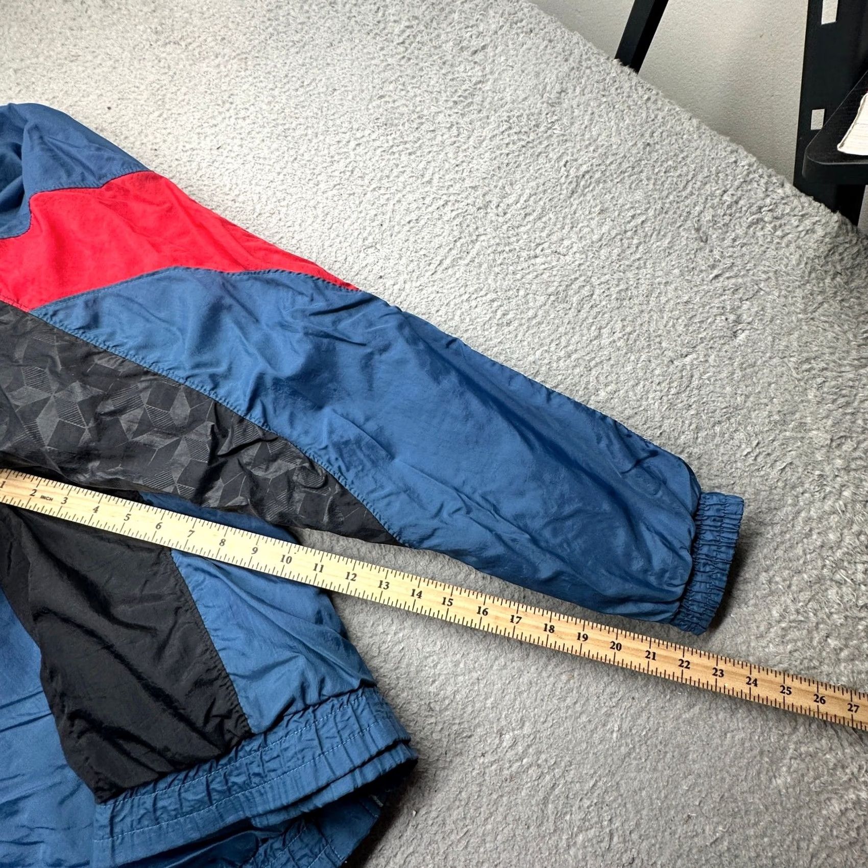 Puma VINTAGE Puma Windbreaker Jacket Mens Medium Blue Lined 90s Sport Casual Zip Pockets Size US M / EU 48-50 / 2 - 4 Thumbnail