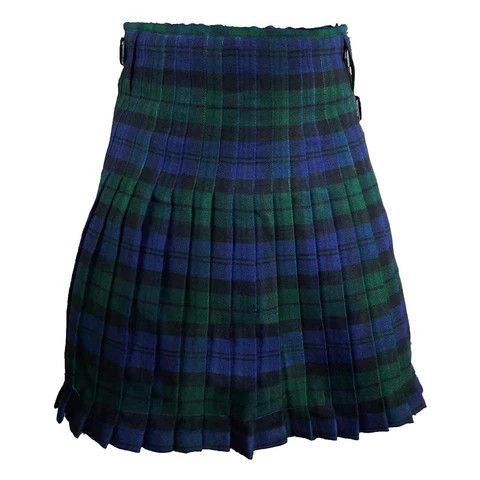 Handmade × Other Tartan Kilt Black Watch 8 Yards Highlander Dress Size US 34 / EU 50 - 3 Thumbnail