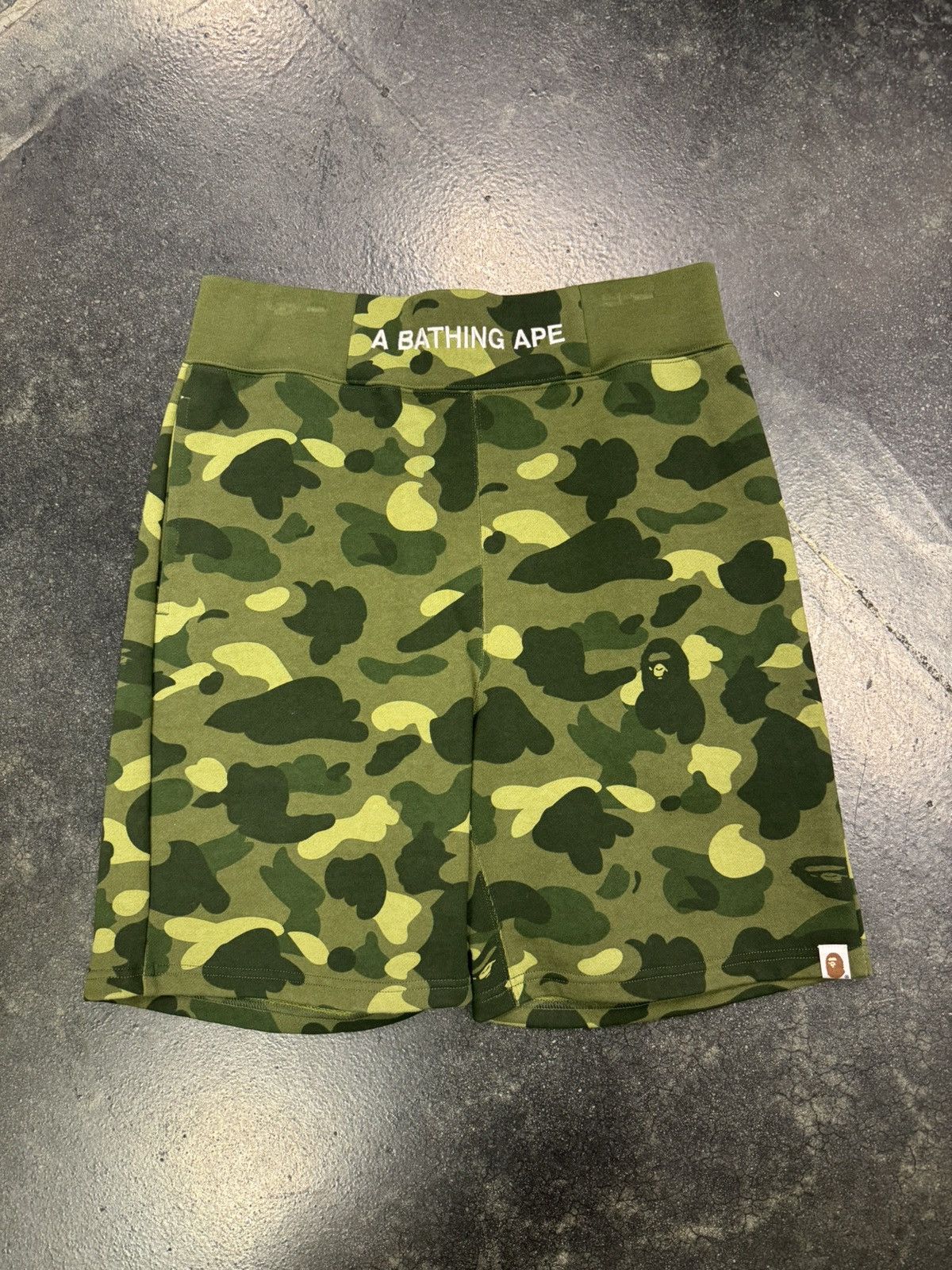 Bape Bape ABC Green Camo Shorts Size US 30 / EU 46 - 1 Thumbnail