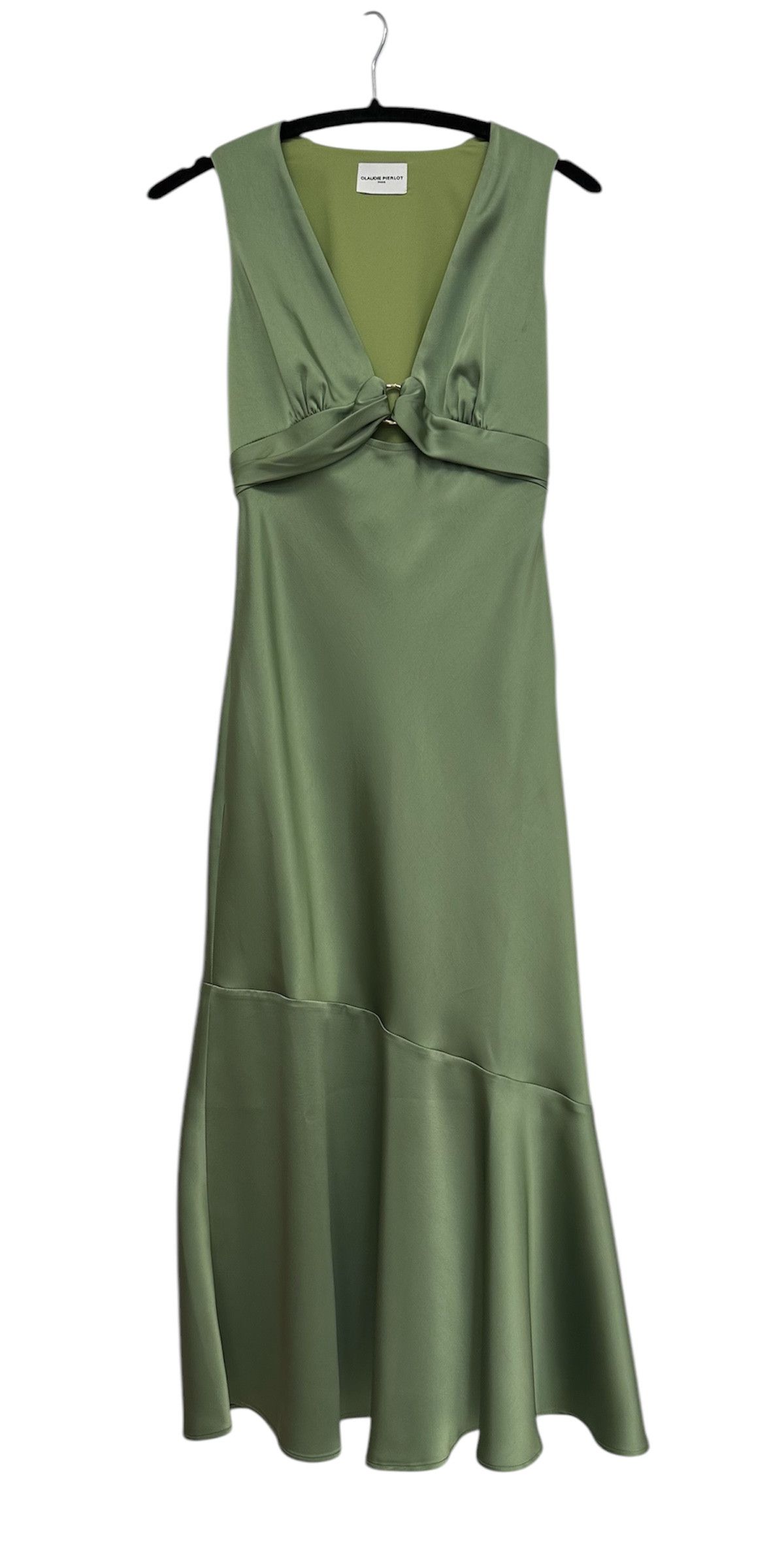 Other Claudie Pierlot green dress Size XS / US 0-2 / IT 36-38 - 3 Thumbnail