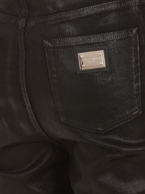 Dolce & Gabbana o1y0925 Casual Pant in Black Size 26" / US 2 / IT 38 - 4 Thumbnail