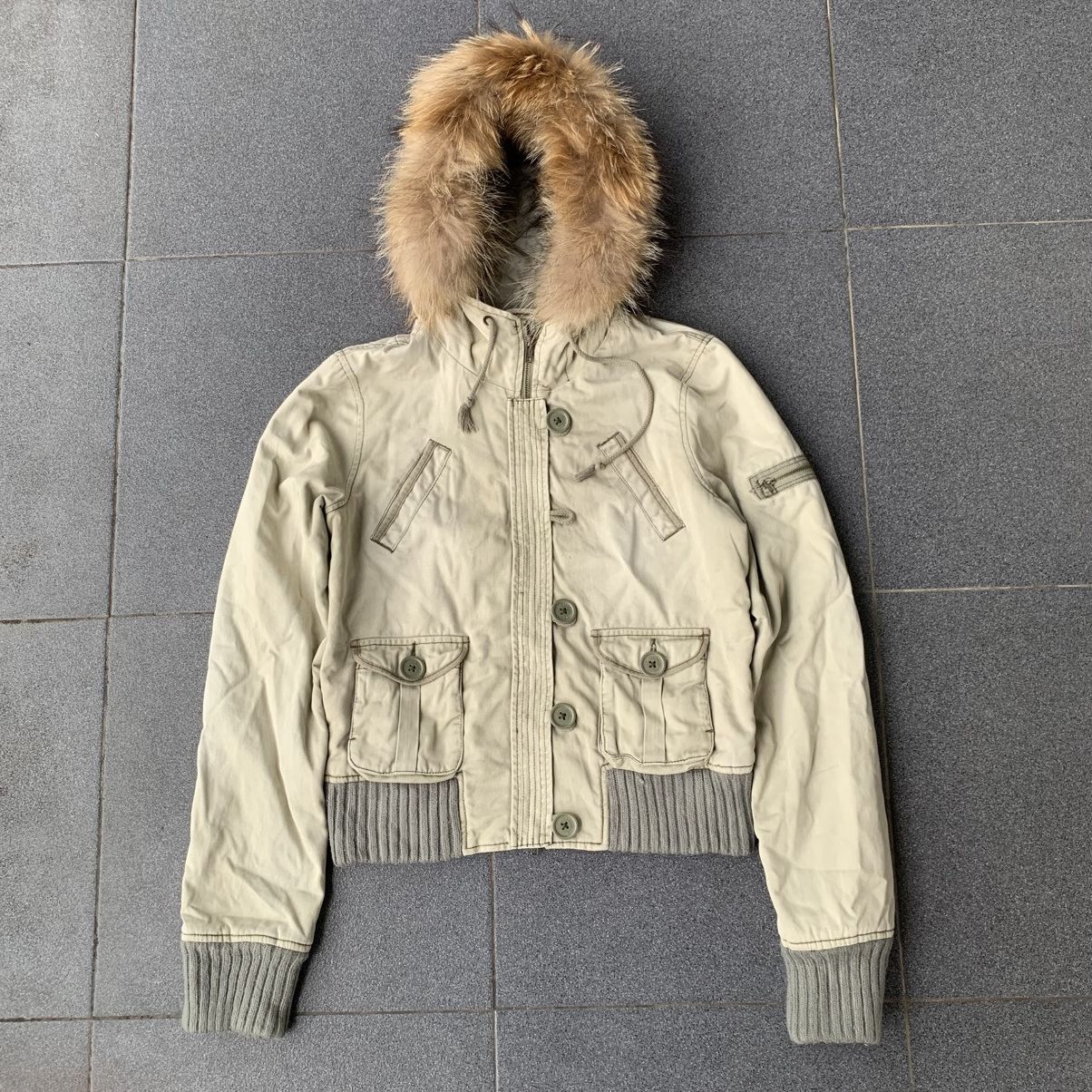 20471120 Abercrombie & FitchY2K faux fur jacket LGB Goa styled Size US L / EU 52-54 / 3 - 1 Thumbnail
