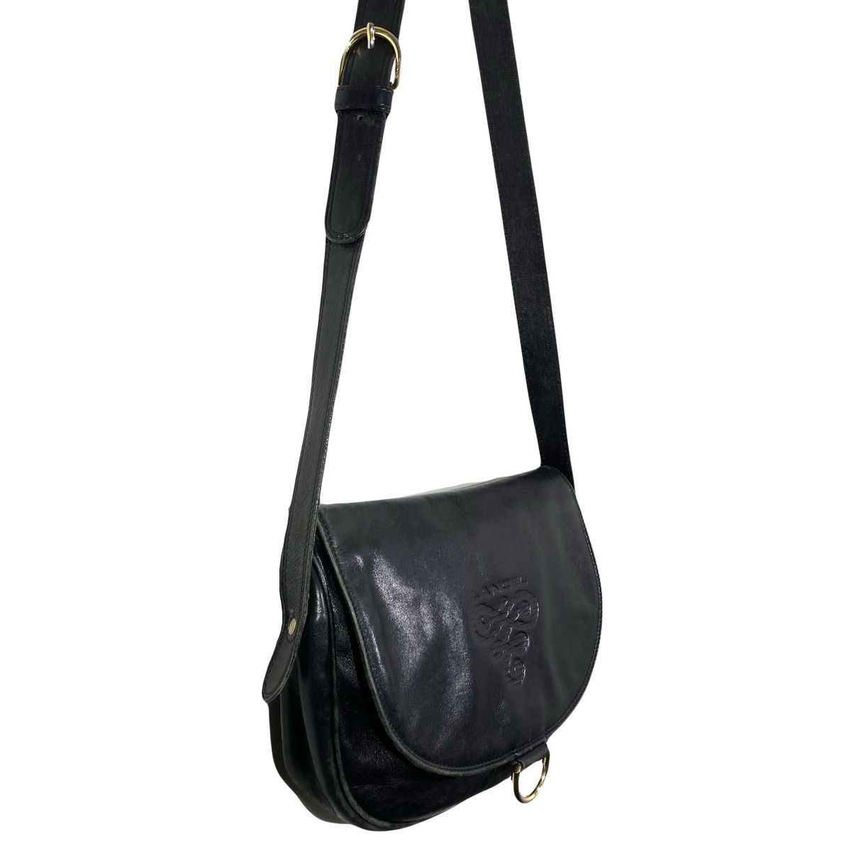 Lancel Sac À Main Bandoulière Cuir Noir Vintage Lancel Size ONE SIZE - 2 Thumbnail
