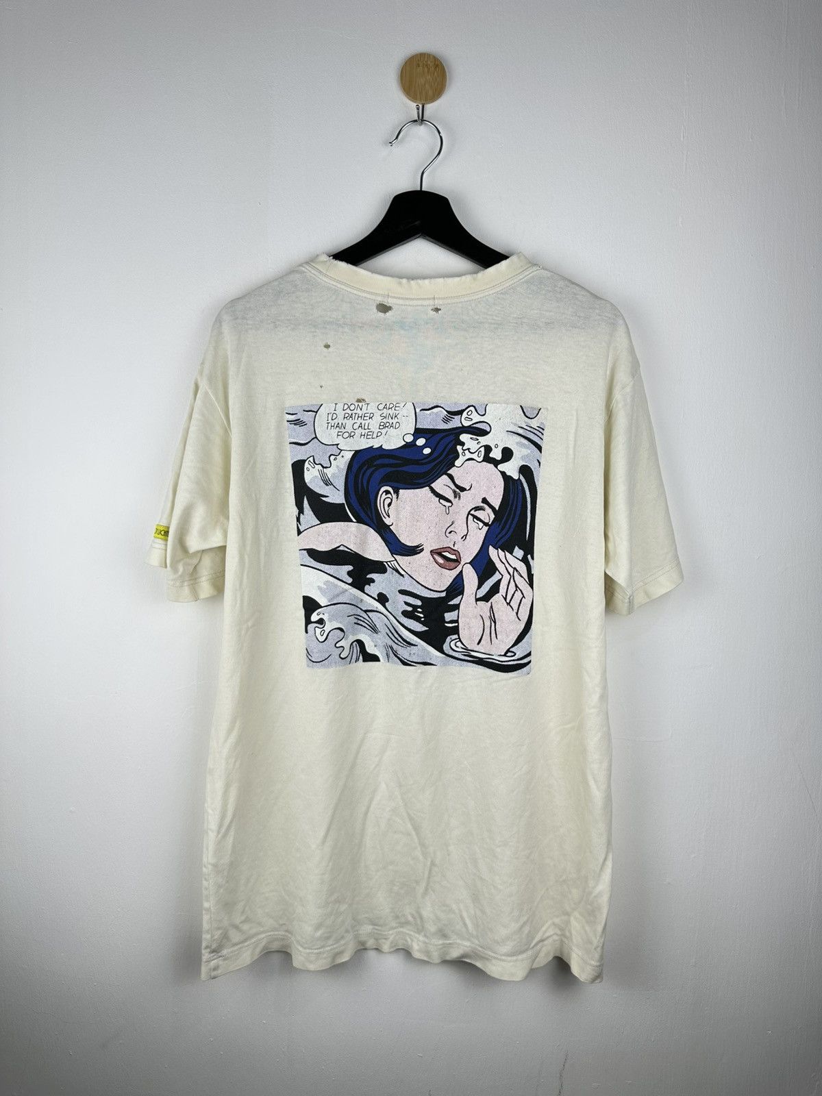 Vintage Distressed Roy Lichtenstein Tee Size US L / EU 52-54 / 3 - 1 Thumbnail