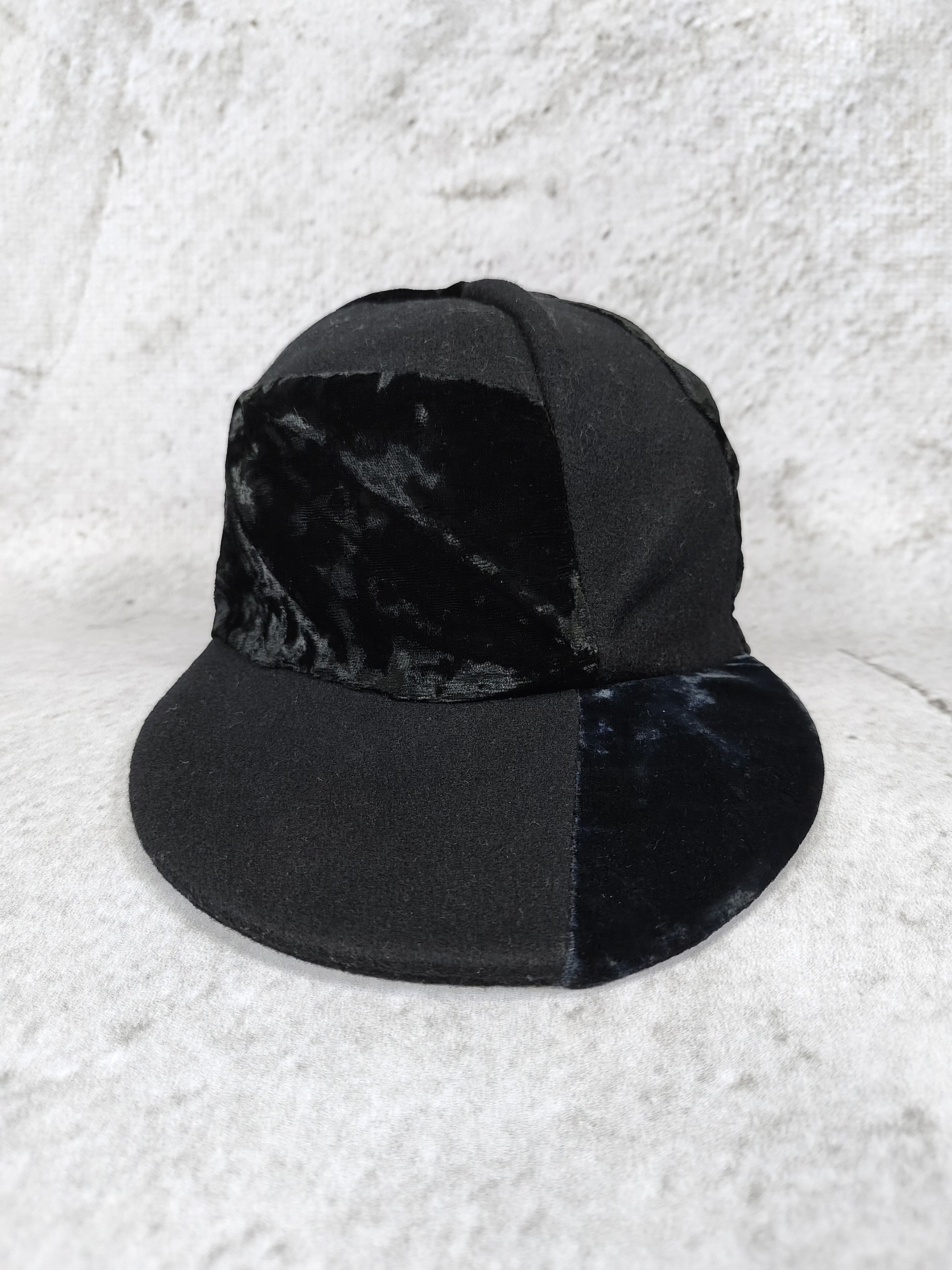 Vintage 80s Gilles Francois🇫🇷 Rare Artisan Craft Velvet Wool Panel Size ONE SIZE - 1 Thumbnail