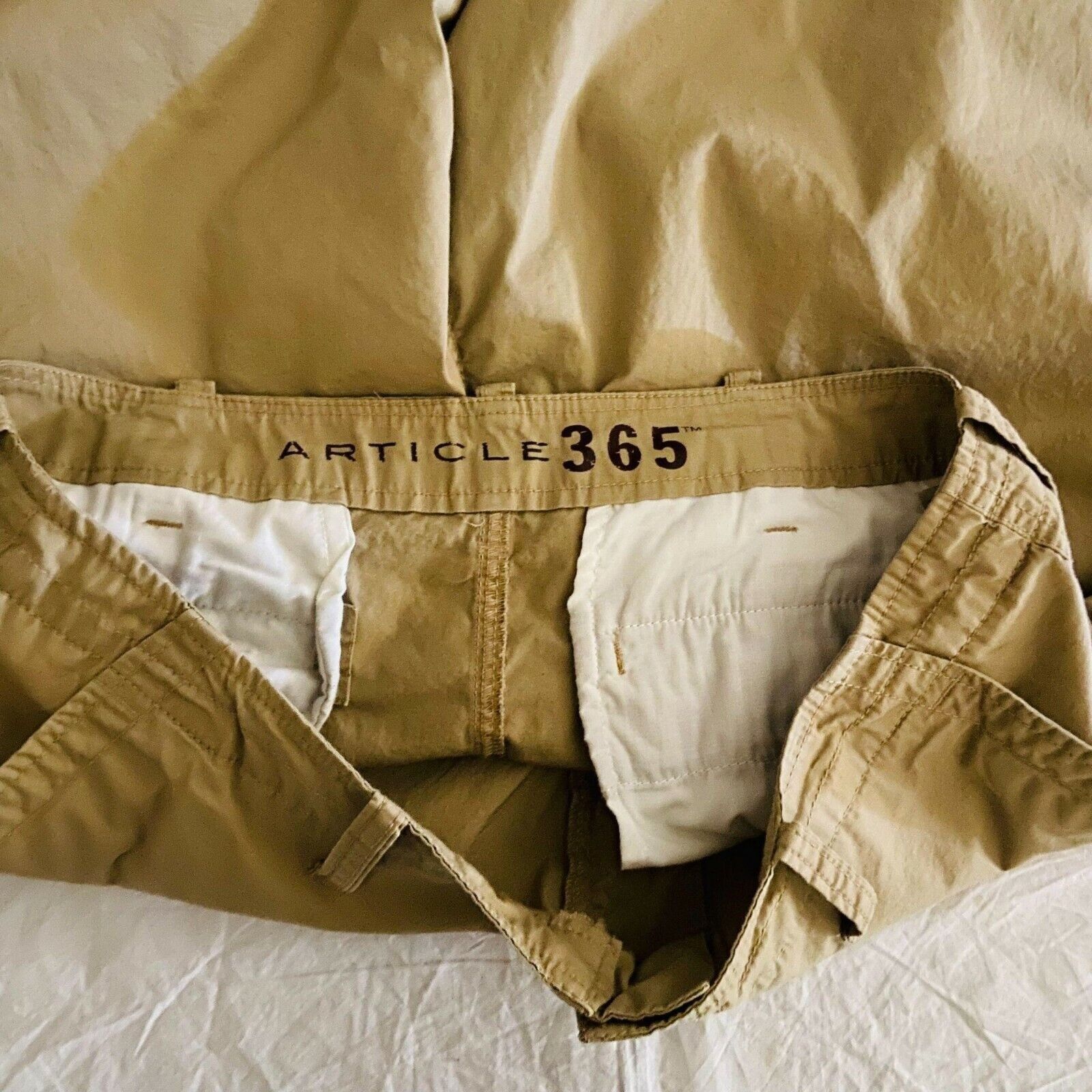 Other #3489 ARTICLE 365 Mens BROWN SHORTS size 36 Size US 36 / EU 52 - 6 Thumbnail
