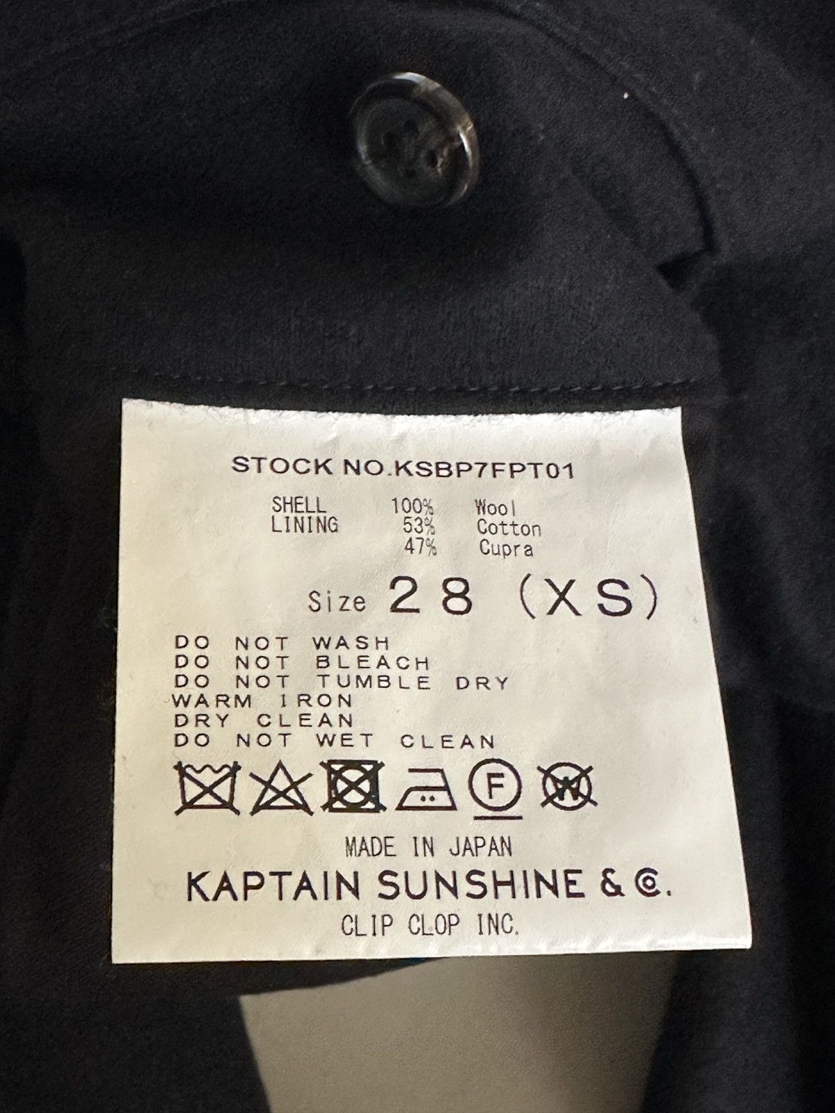 Kaptain Sunshine Kaptain Sunshine x Beams blue wool trousers Size US 30 / EU 46 - 6 Thumbnail