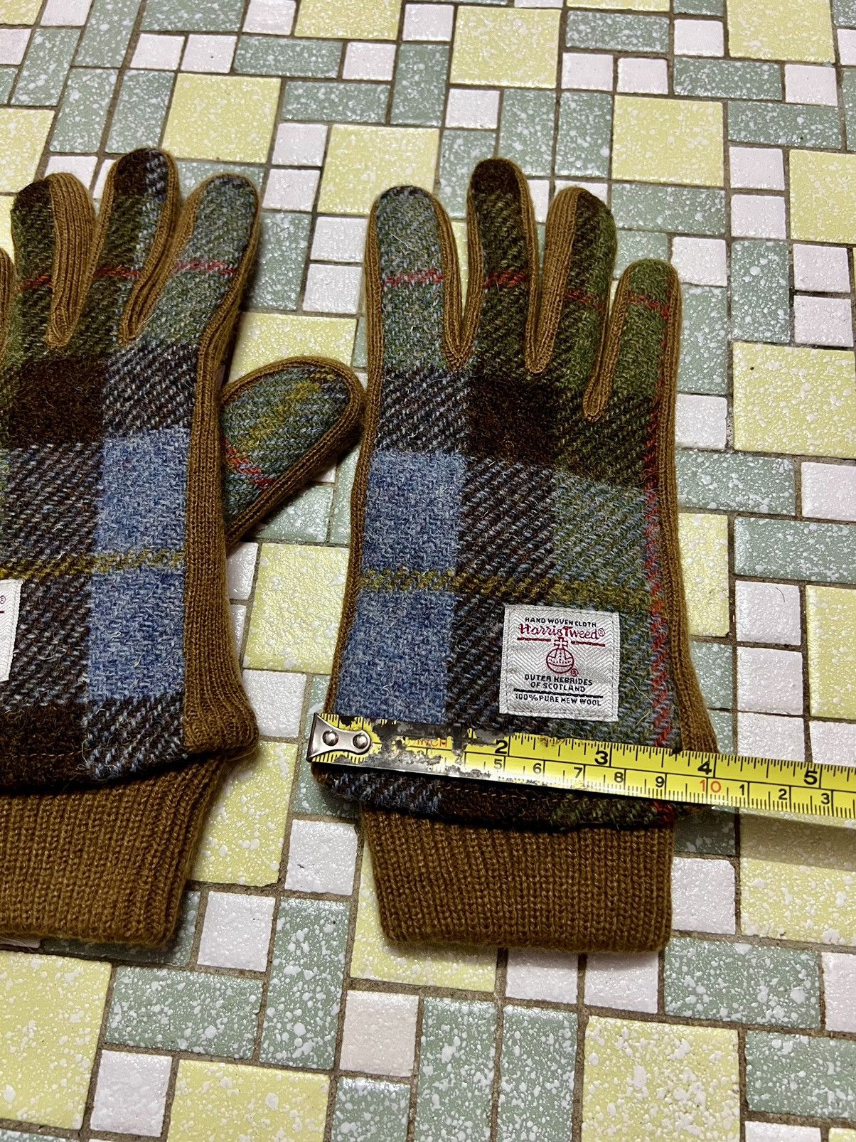 Designer × Harris Tweed Harris Tweed Gloves Size ONE SIZE - 9 Thumbnail