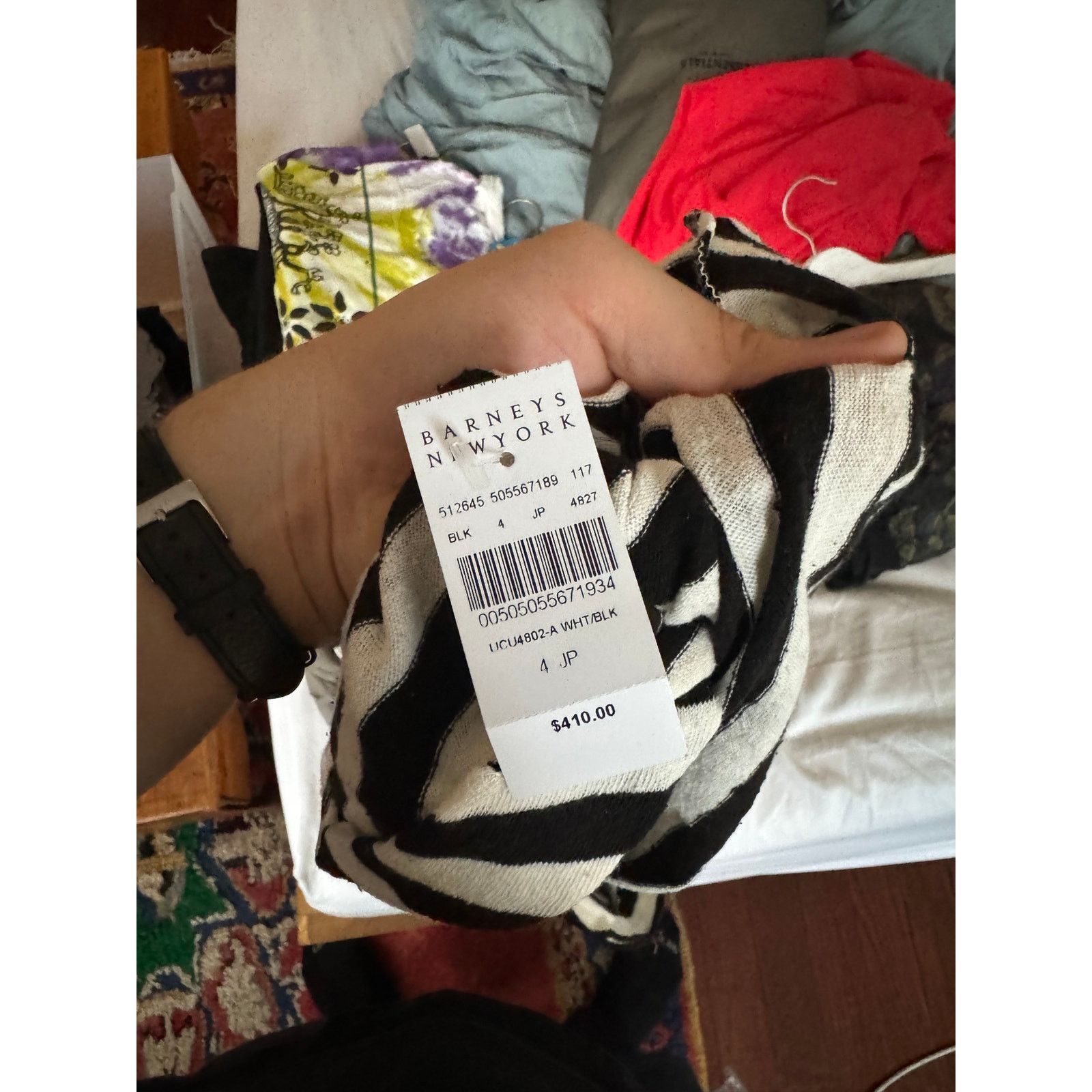 Undercover Striped Knit Shirt Size US L / EU 52-54 / 3 - 4 Thumbnail