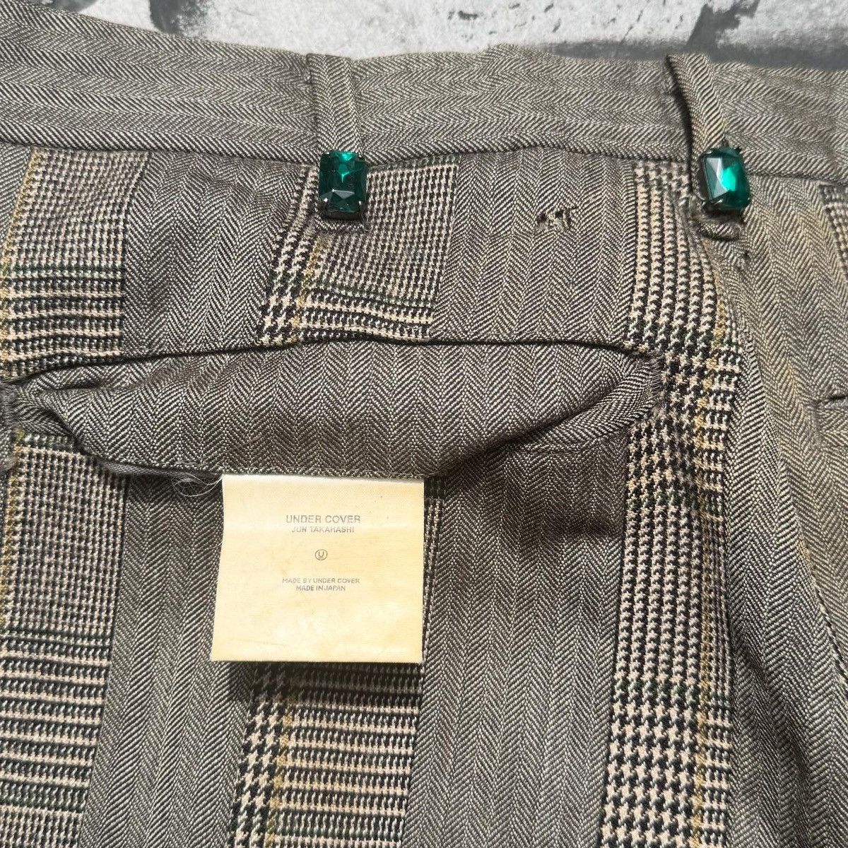 Undercover Undercover AW01 DAVF Jeweled Slacks Size US 29 - 5 Thumbnail