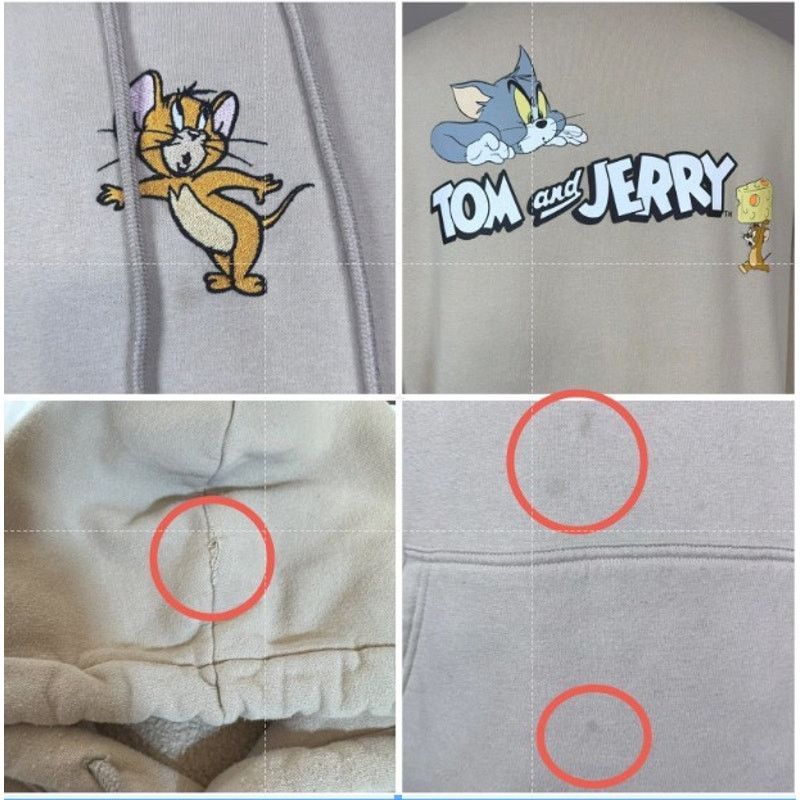 H&M H&M Tom and Jerry Oversized Hoodie Sweater Adult Size L USED Size US L / EU 52-54 / 3 - 7 Thumbnail