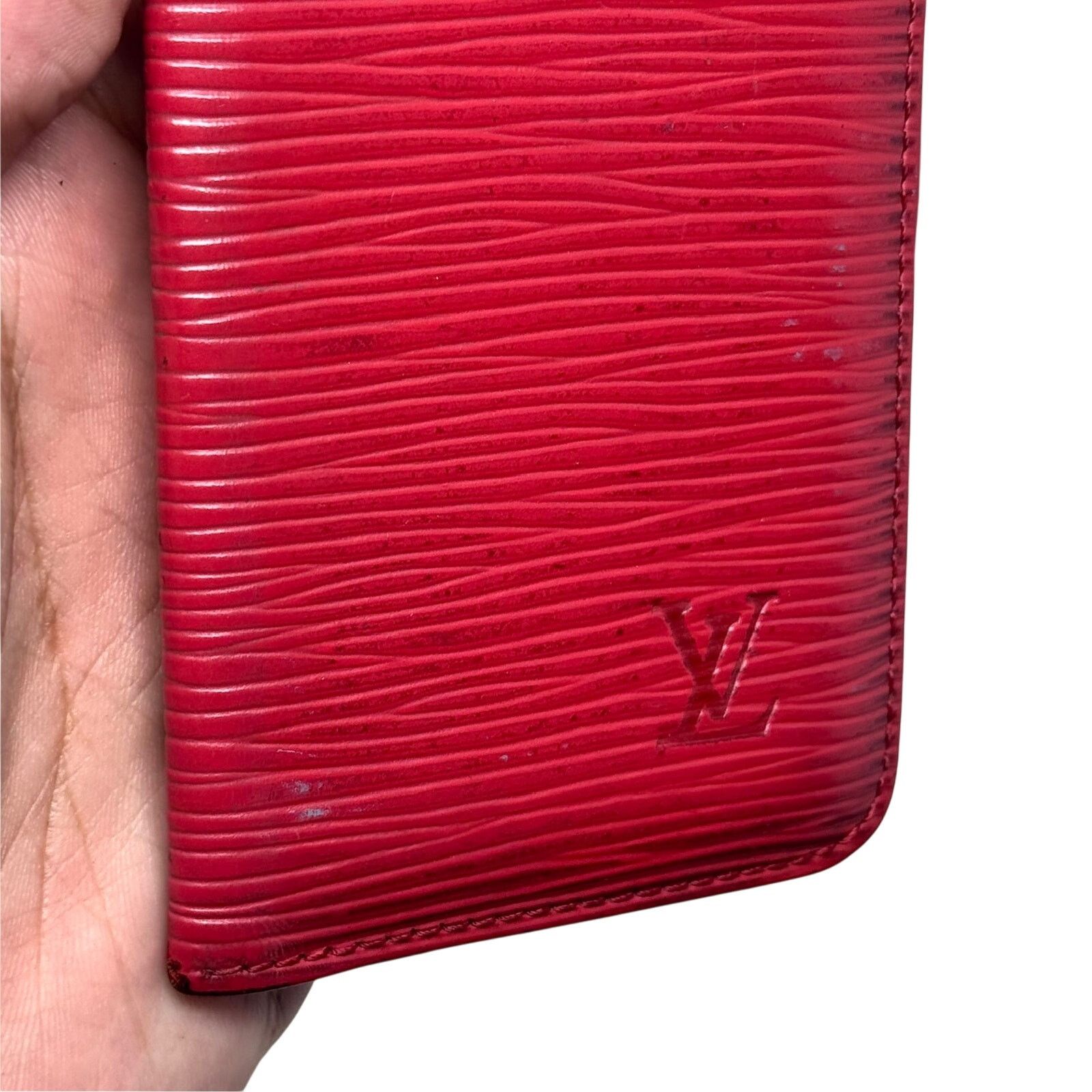 Louis Vuitton Louis Vuitton Red Bifold Wallet Size ONE SIZE - 5 Thumbnail