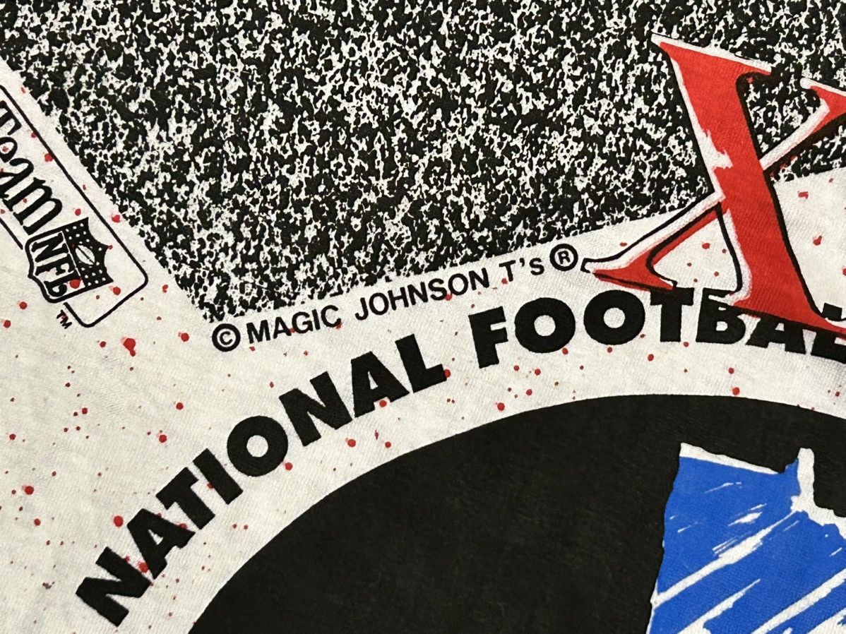 NBA × NFL × Vintage *RARE* Vintage 1992 Superbowl XXVI AOP (Single Stitch) Size US XL / EU 56 / 4 - 6 Thumbnail