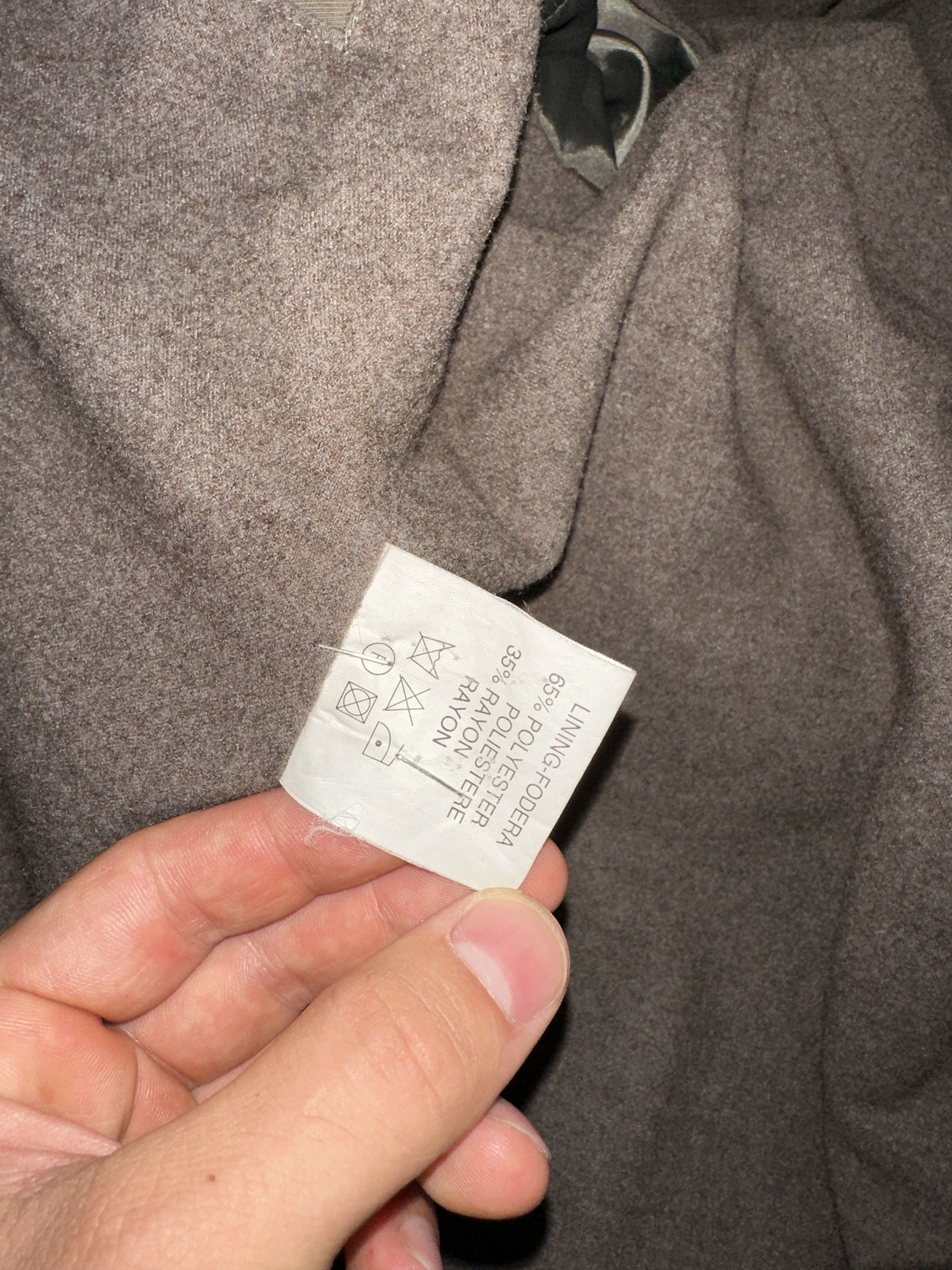 Ermenegildo Zegna Ermenegildo Zegna Prorsum Trench Coat Leather Long Size 48 M Size US M / EU 48-50 / 2 - 19 Thumbnail