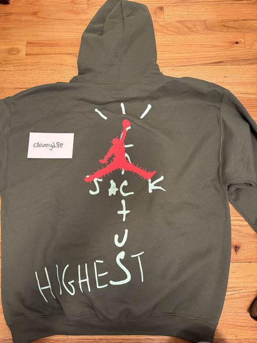 travis scott highest in the room nike hoodie