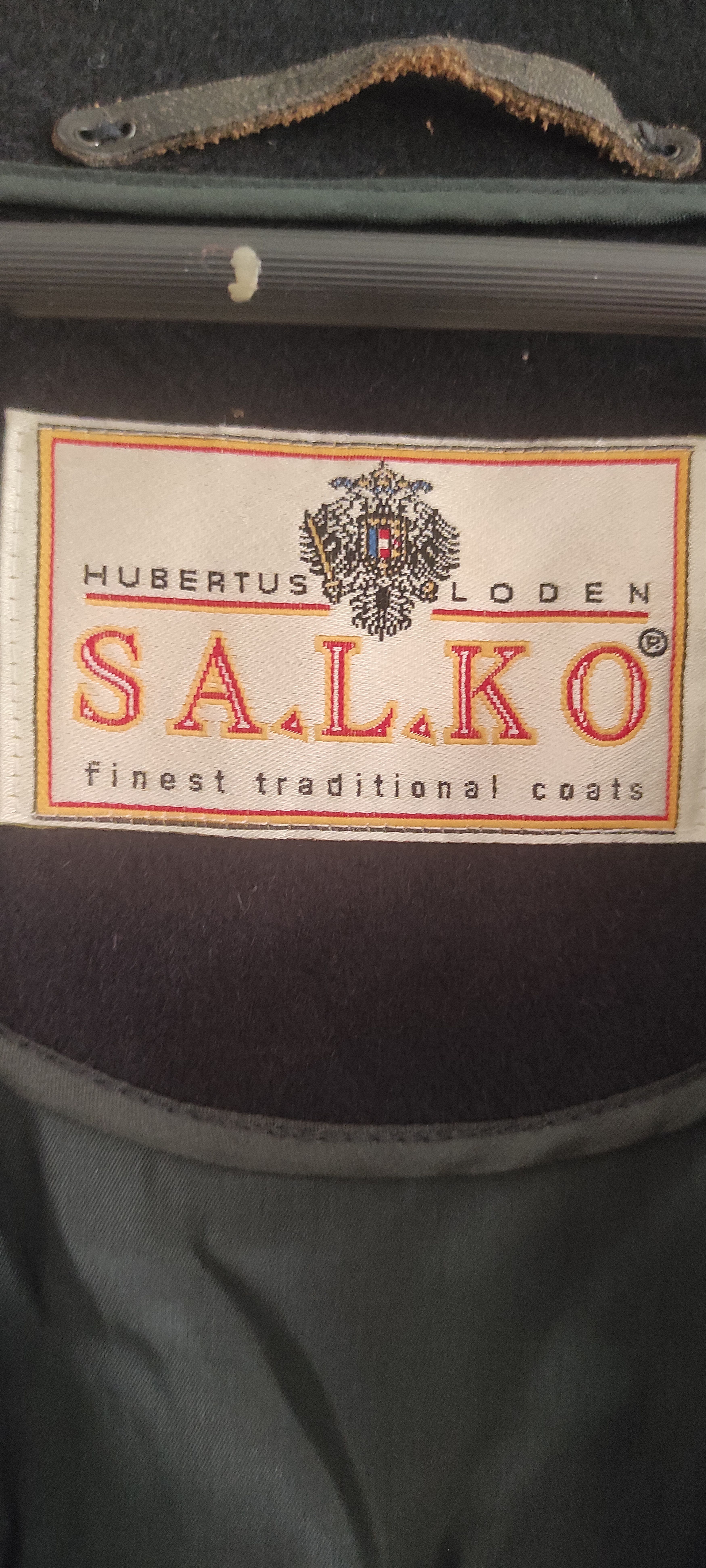 Other S.A.L.K.O. Hubertus Loden Wool Trench Coat Made Australia Size US XL / EU 56 / 4 - 18 Thumbnail