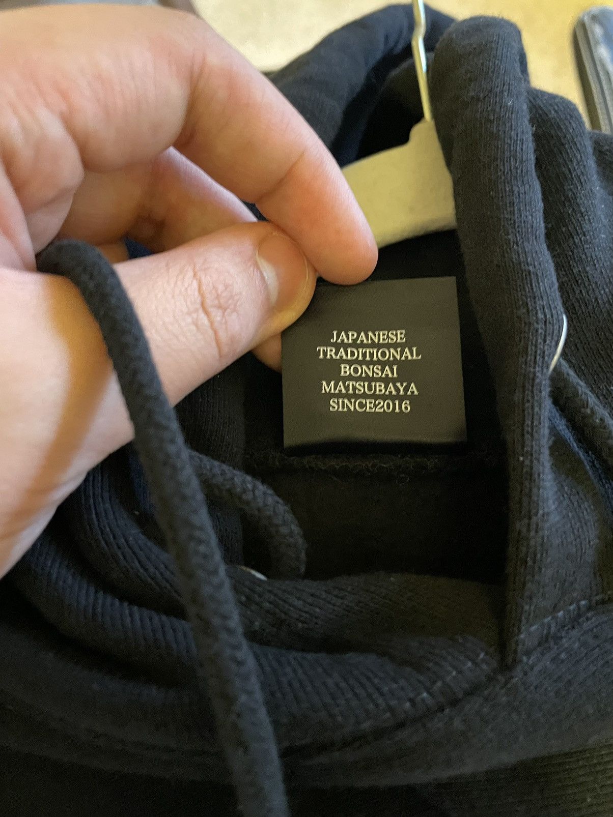 BONSAI × Japanese Brand Tradman’s Bonsai Black Hoodie Size US L / EU 52-54 / 3 - 4 Thumbnail