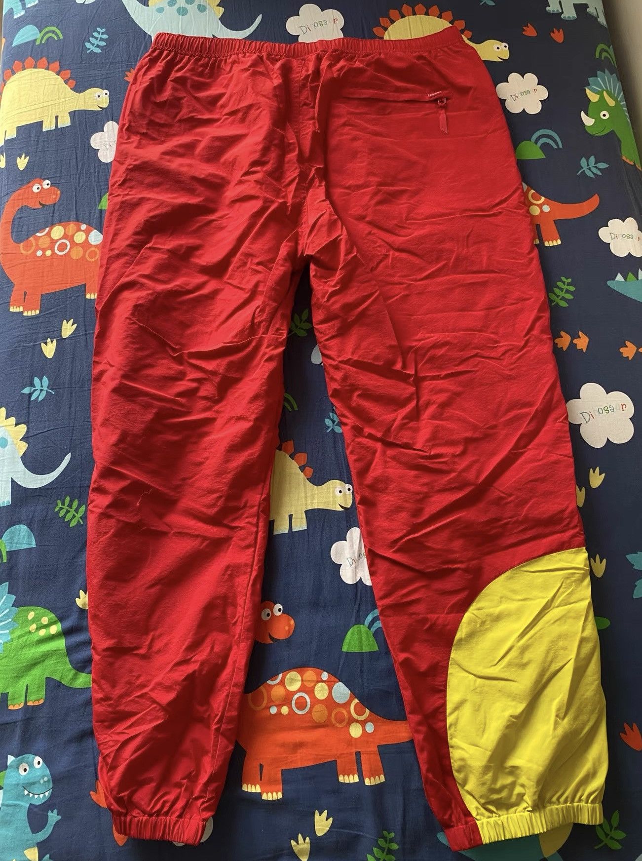 Supreme Supreme Corner Arc track pant red yellow Size US 36 / EU 52 - 2 Thumbnail