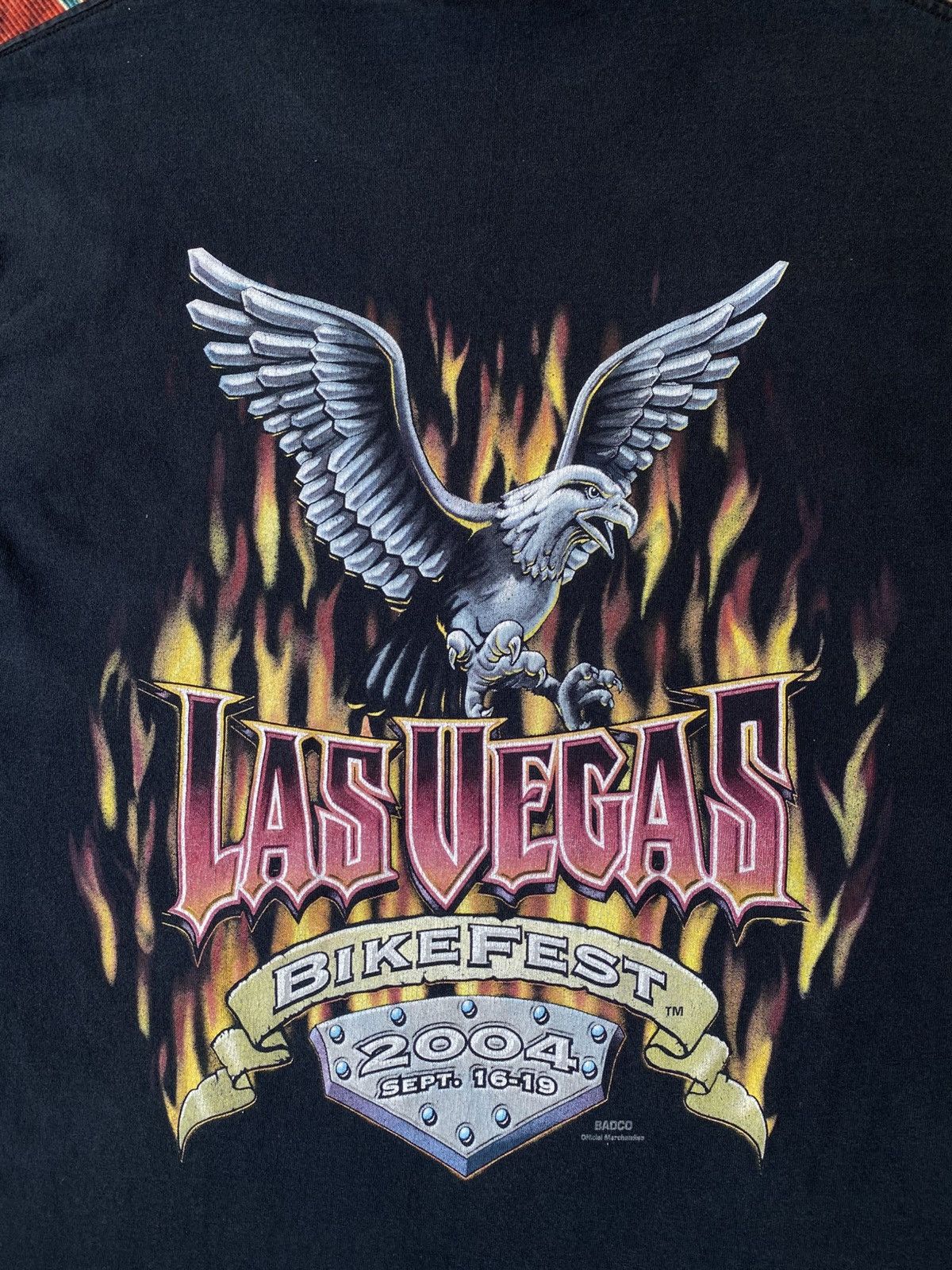 Vintage Vintage Las vegas flaming background metal eagle Size US XL / EU 56 / 4 - 6 Thumbnail