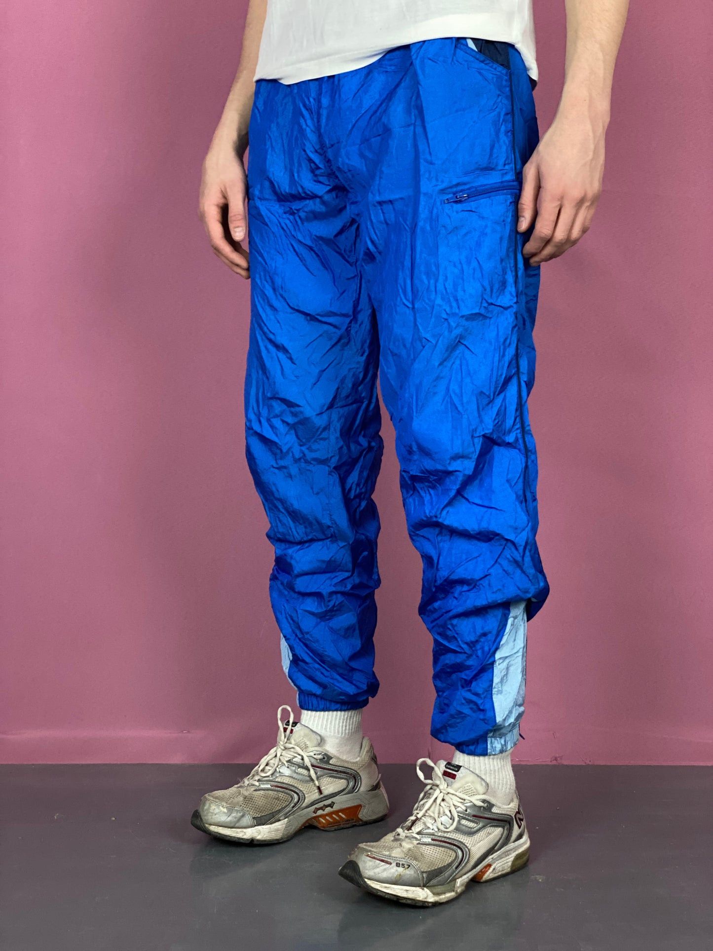 Vintage 90s Big Wave Vintage Men's Track Pants - M Size US 36 / EU 52 - 2 Thumbnail
