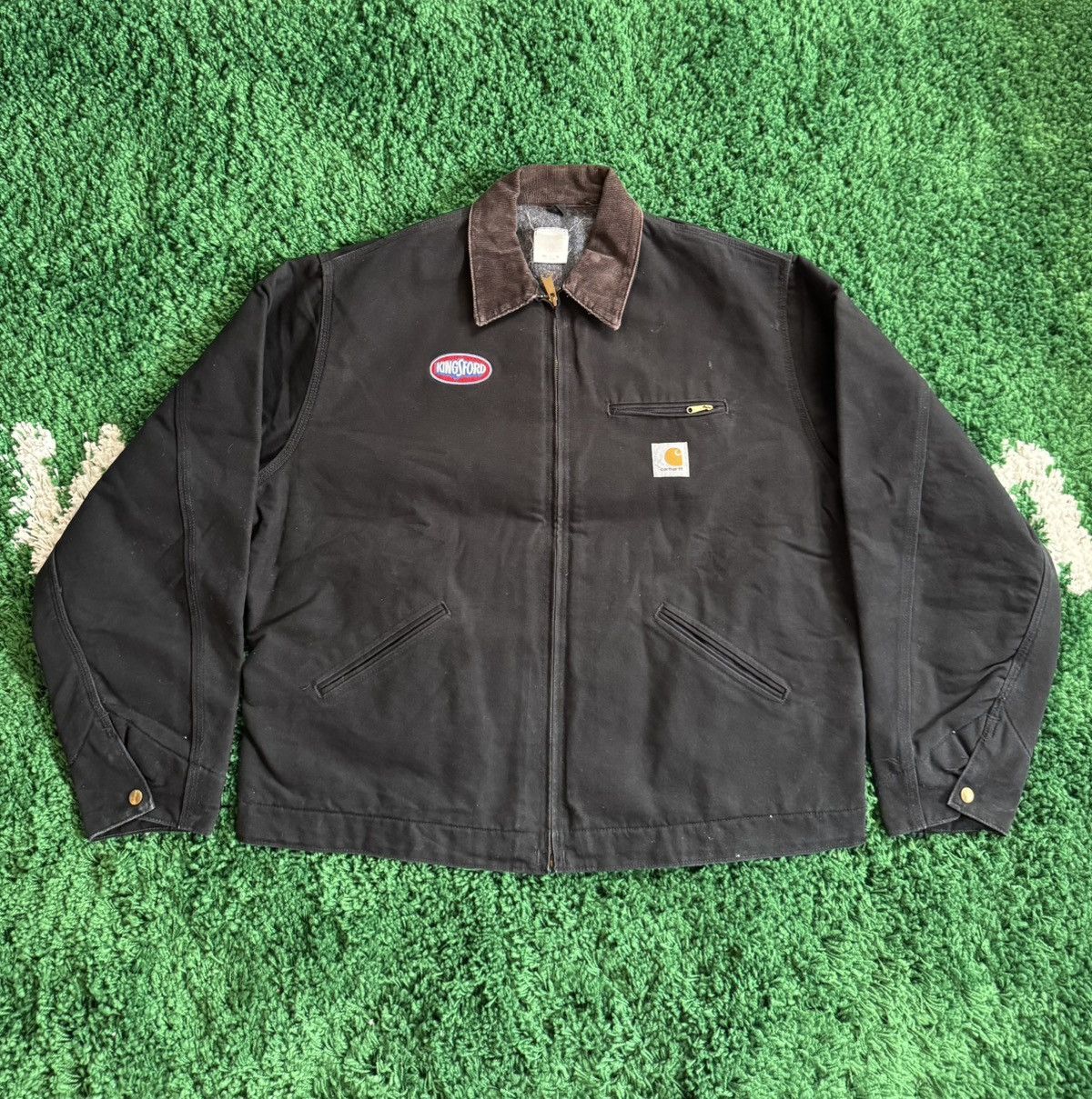 Carhartt Vintage Carhartt Detroit Jacket J01BLK Size US XXL / EU 58 / 5 - 1 Thumbnail