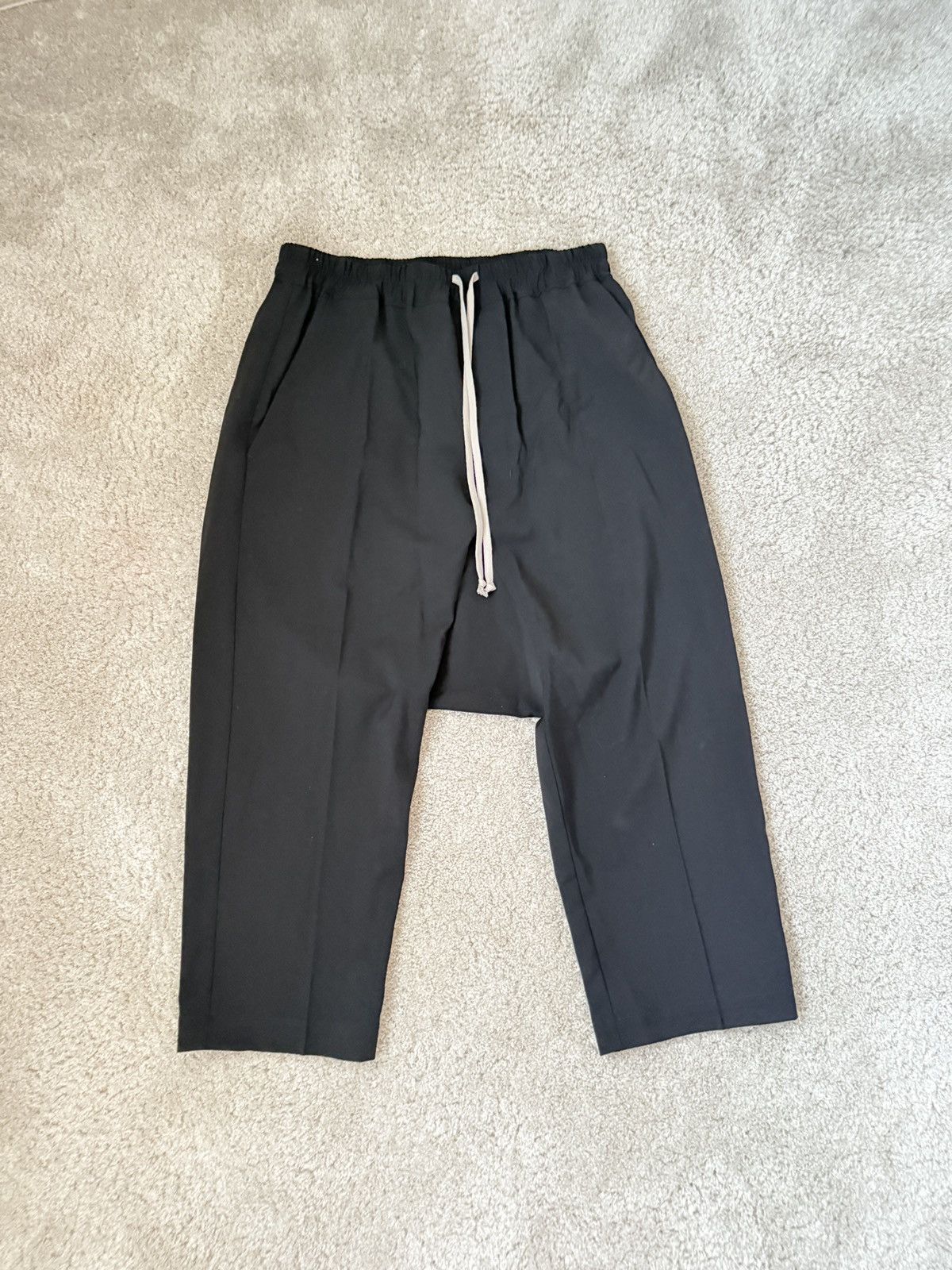 Rick Owens DRAWSTRING CROPPED