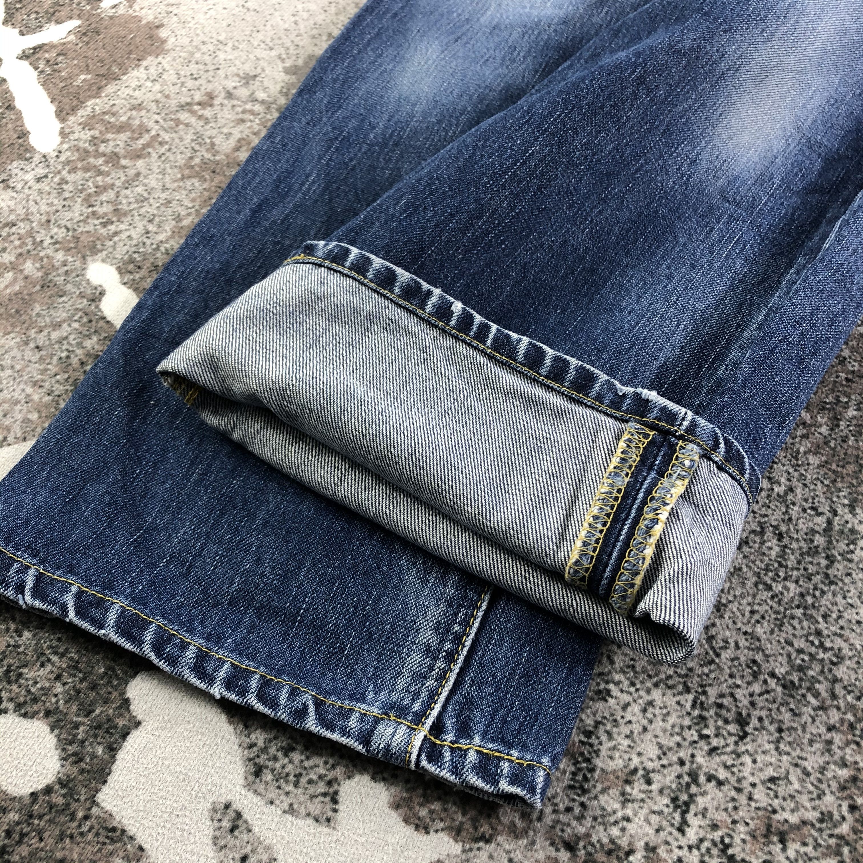 Lee Vintage Lee Riders Jeans Blue Wash Denim KJ1730 Size US 28 / EU 44 - 6 Thumbnail