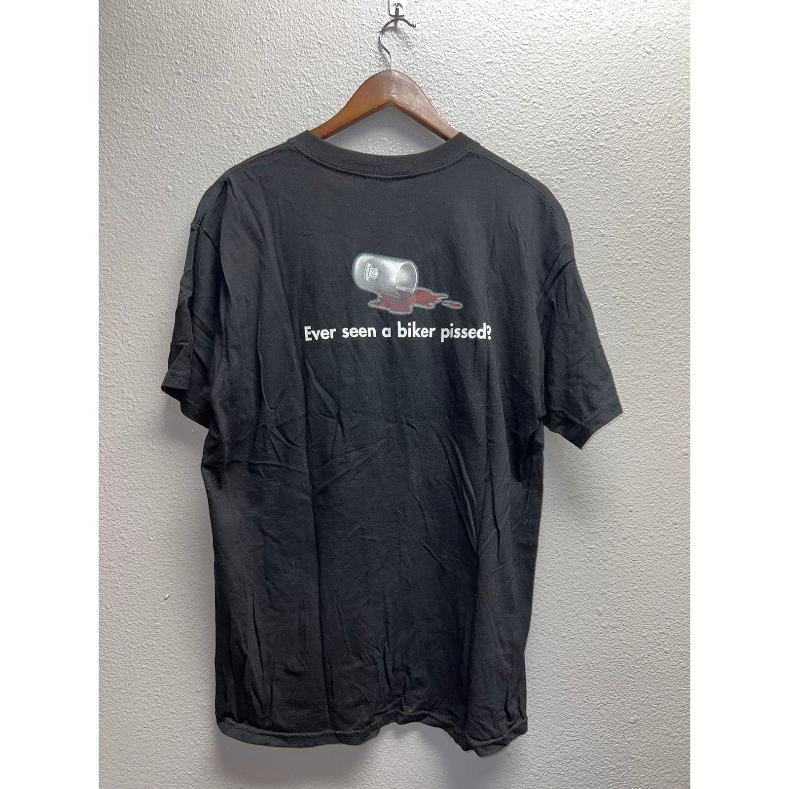 Gildan Vintage Jagermeister Shirt Ever Seen A Biker Pissed Tee L Size US L / EU 52-54 / 3 - 4 Thumbnail