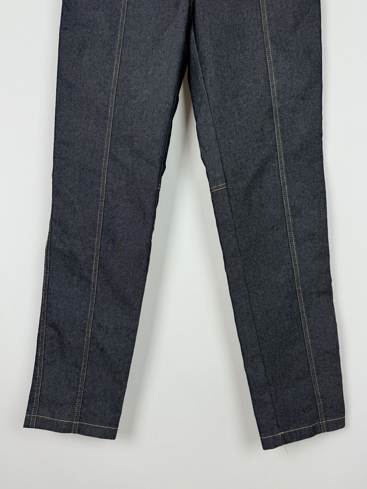 Max Mara Y2K Vintage Max Mara Fishtail Buckleback Denim Jeans Pants 8 Size 30" / US 8 / IT 44 - 5 Thumbnail