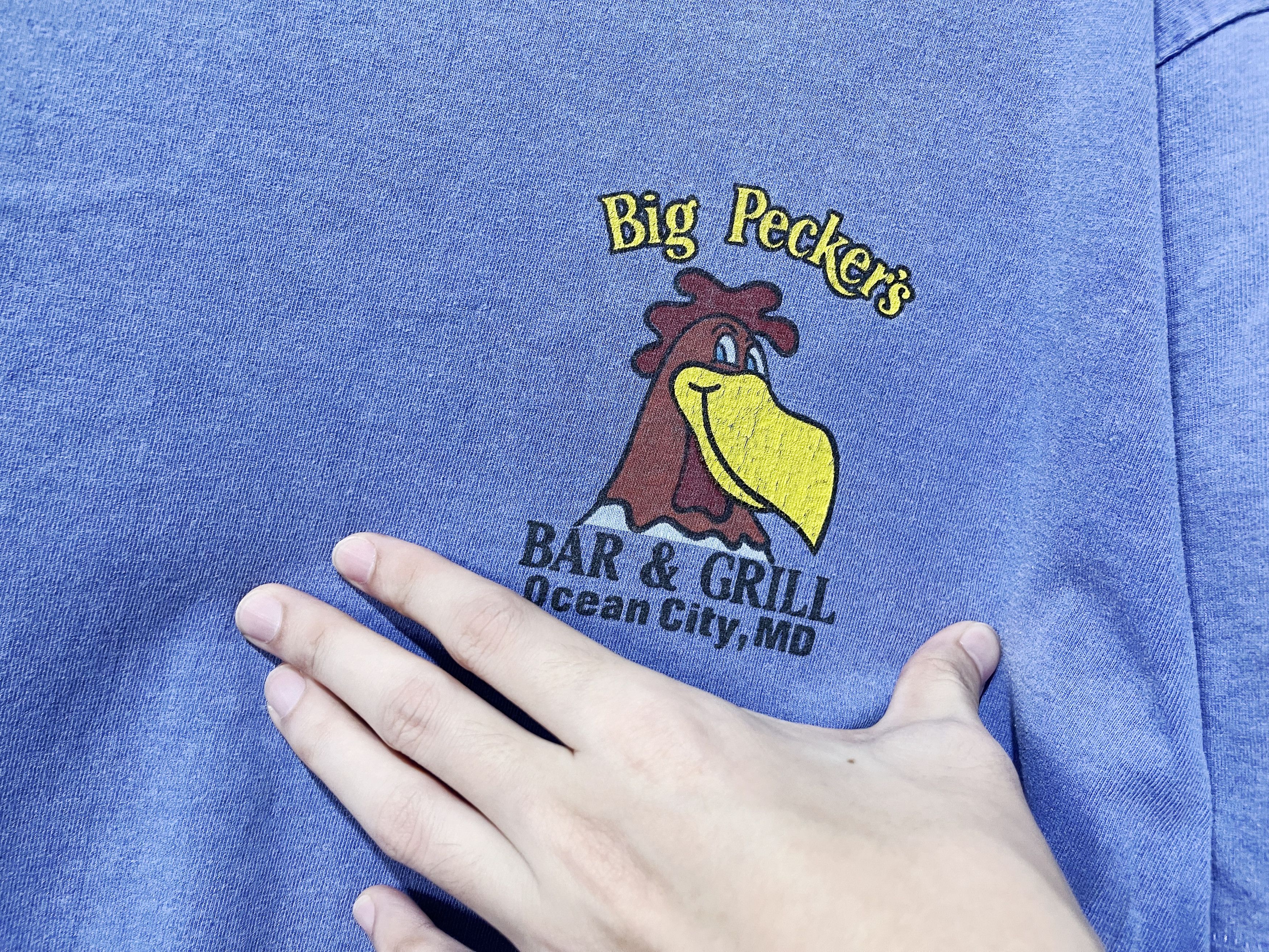 Vintage Vintage 1987 Big Pecker's Shirt Size US XXL / EU 58 / 5 - 5 Thumbnail