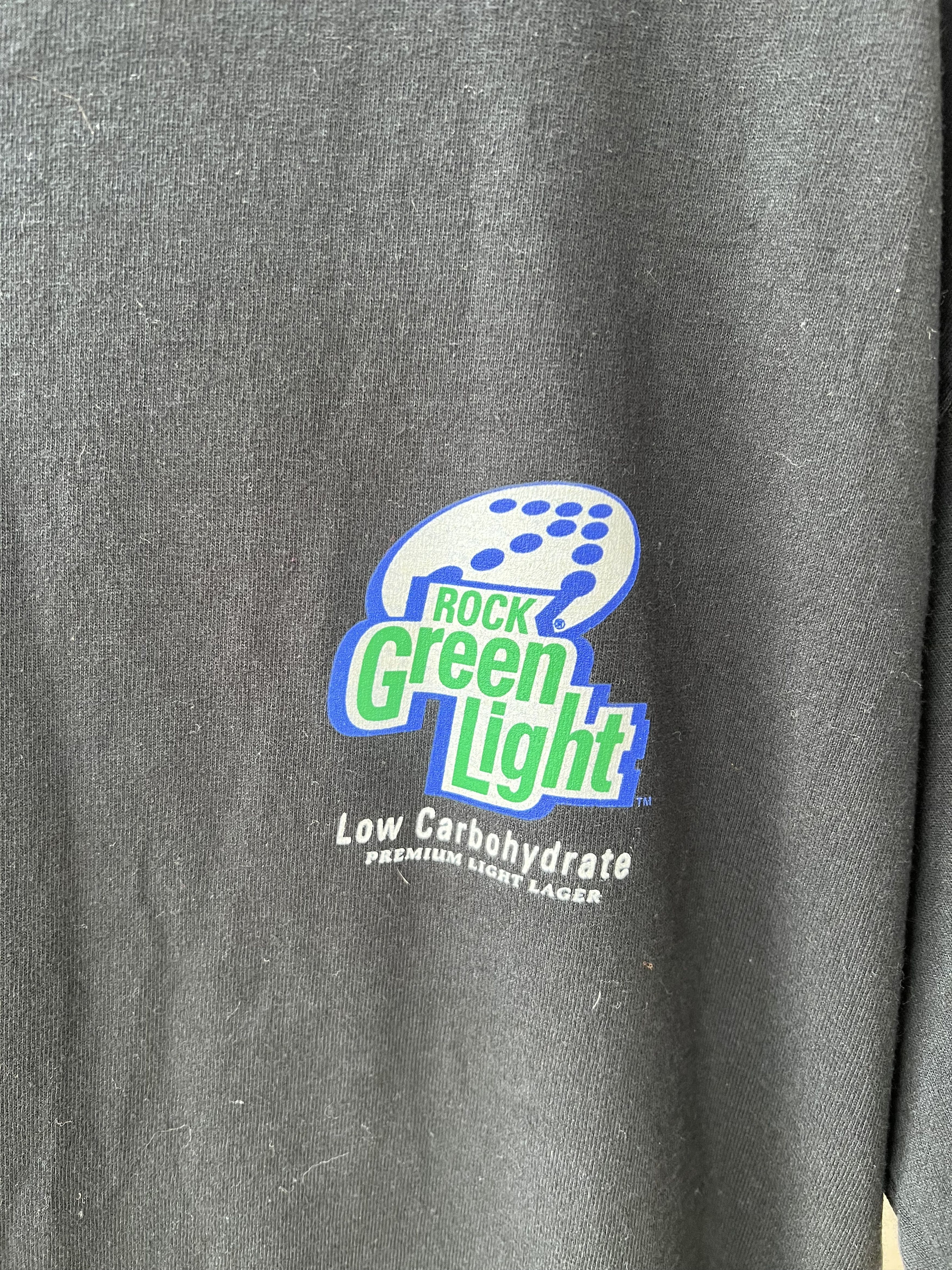 Fruit Of The Loom Rock Green Light Beer Promo Tee Size US XL / EU 56 / 4 - 3 Thumbnail
